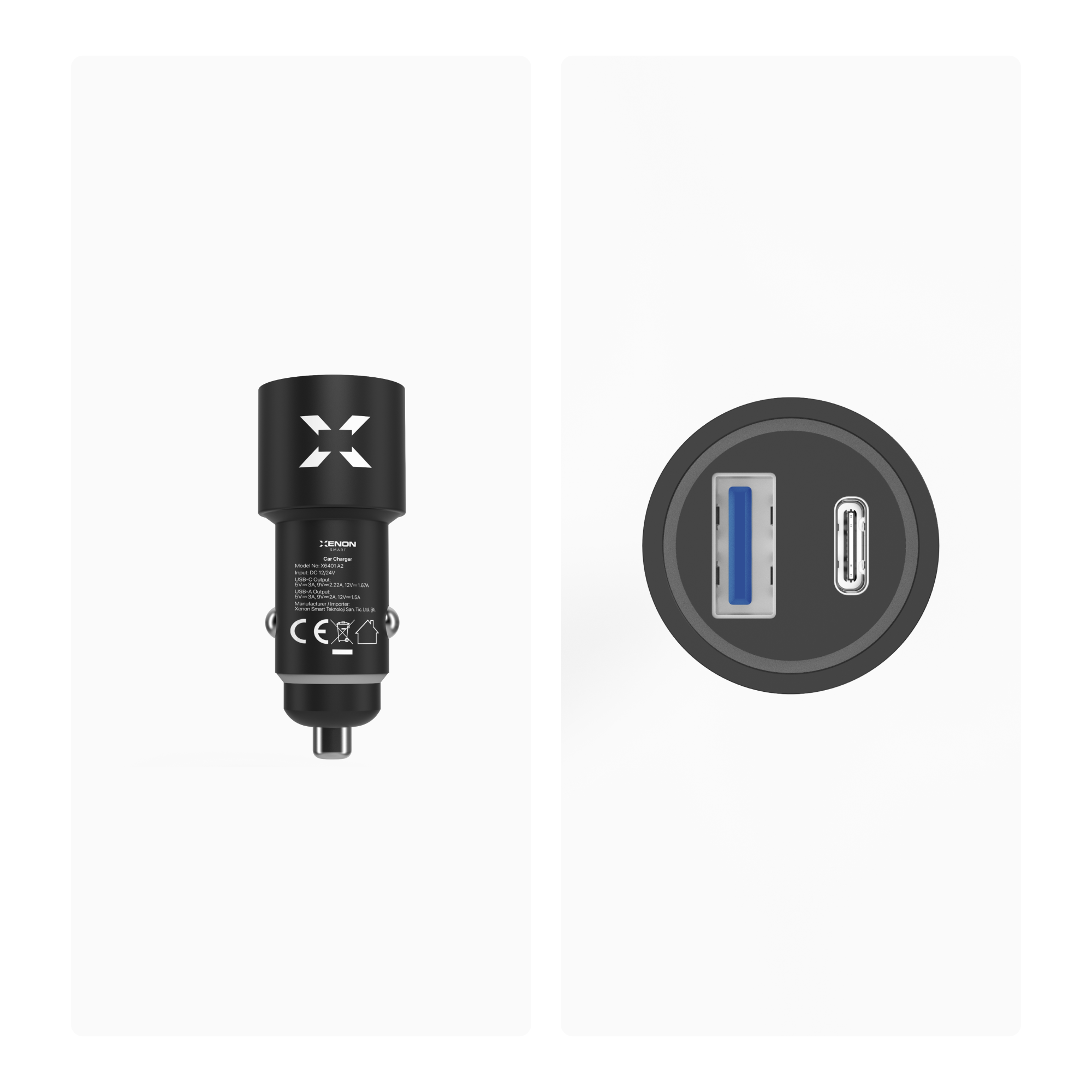 Araç İçi Kablosuz Şarj ve Telefon Tutucu