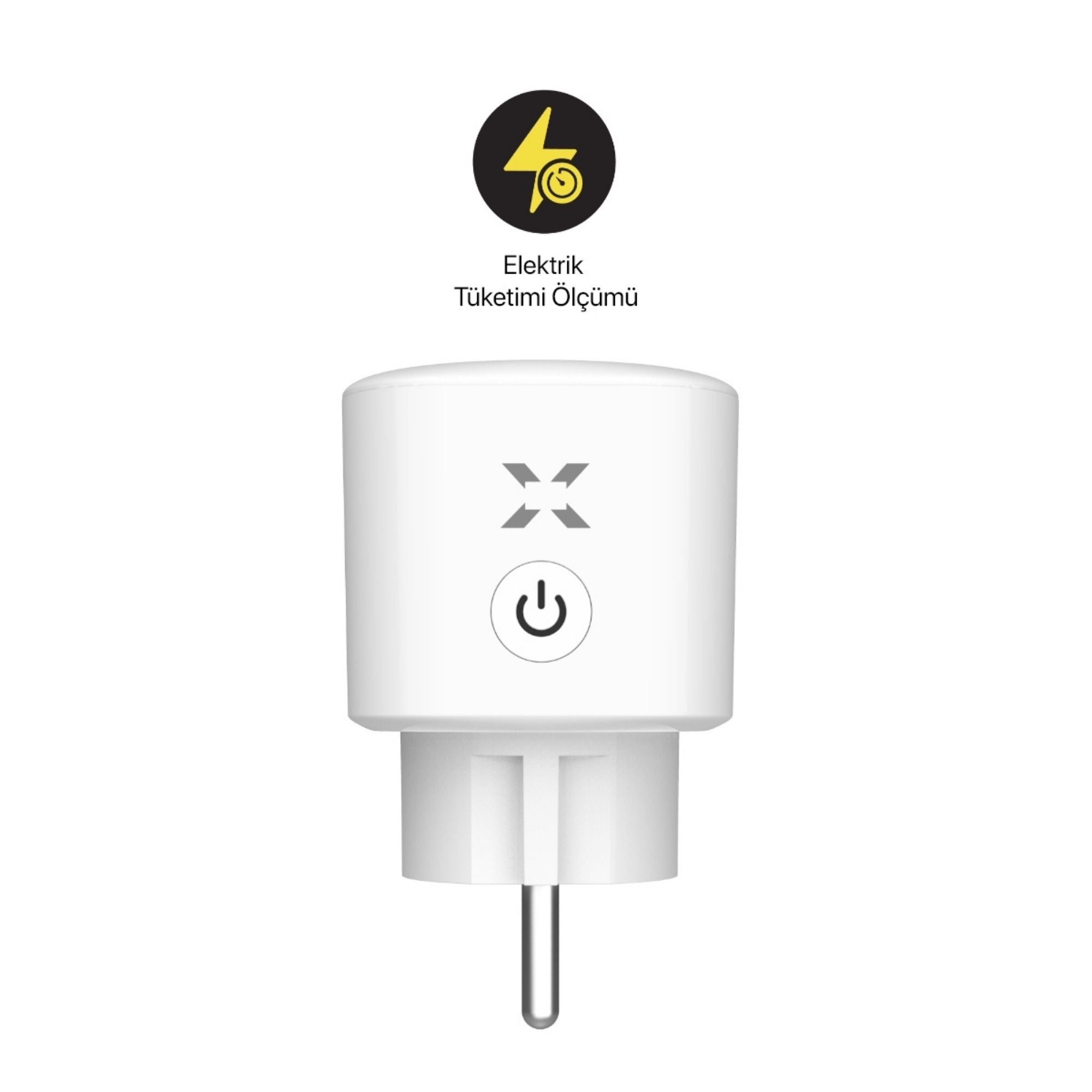 Enerji Ölçümlü ve Akım Korumalı Akıllı Wİ-Fİ Priz | Xenon Smart
