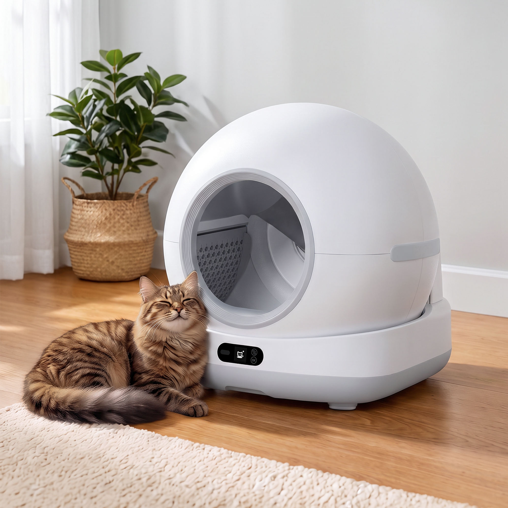 Akıllı Otomatik Kedi Tuvaleti