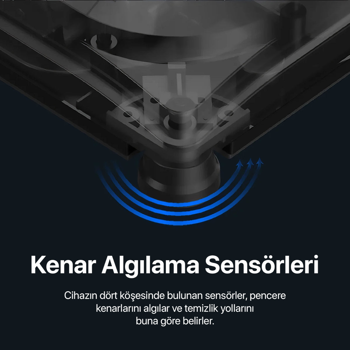 Elo Cam Temizleme Robotu ve Yedek Mop Seti