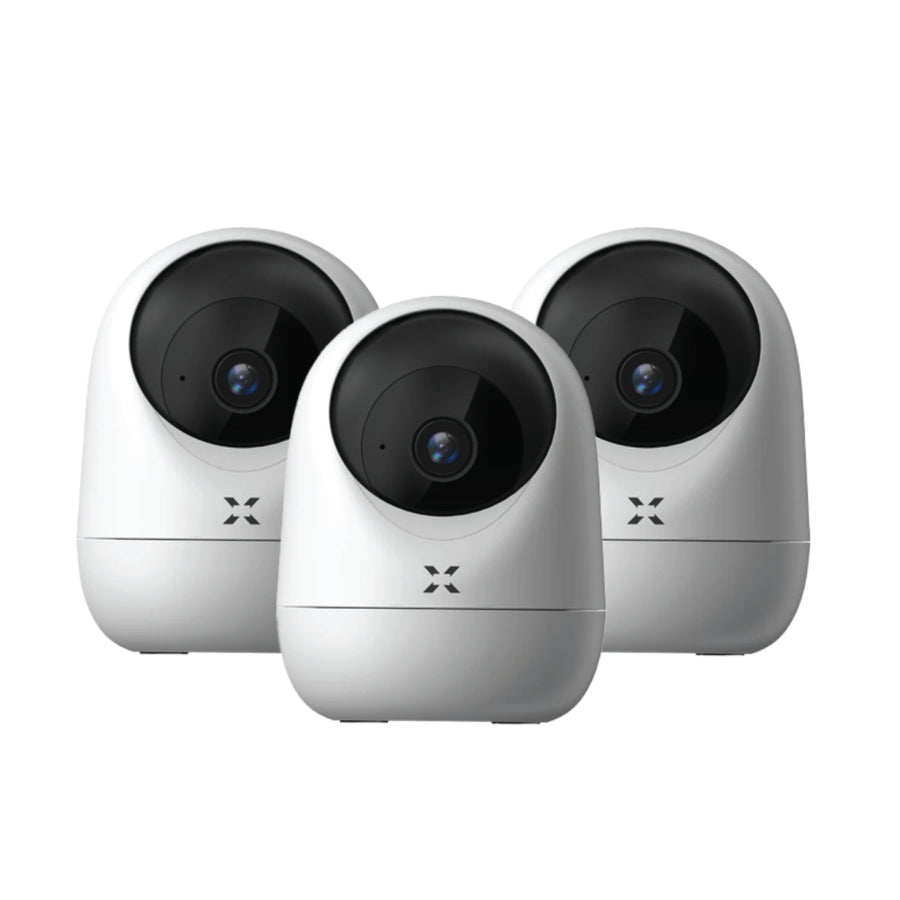 Ev Kamerası | 3’lü Set, 2304p, Mobil Kontrol, Sesli, 360° Ptz, Gece Görüş, İç Mekan Kamera
