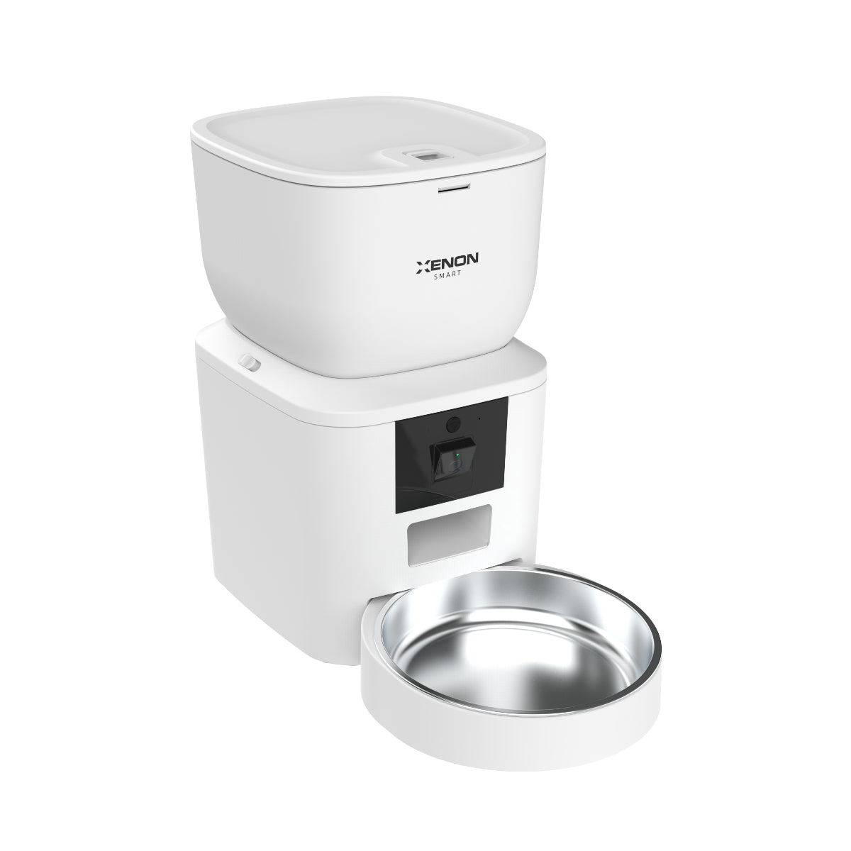 Otomatik Beyaz Akıllı Kedi Mama Kabı | Xenon Smart