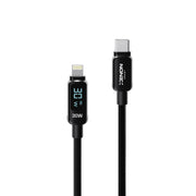 Type-C to Lightning iPhone Şarj Kablosu | 30W PD Hızlı Şarj, 1.2m, LED, Örgü, 480Mbps (X6426)