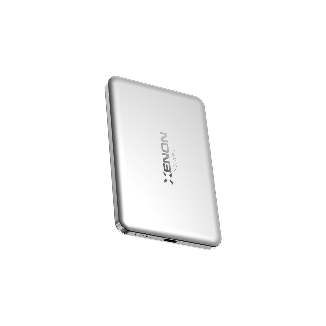 Kablosuz Powerbank 15W | 5000 Mah, Manyetik, 22.5W PD USB-C, İnce Alüminyum Gövde (X6440)