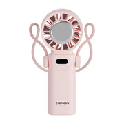 El Vantilatörü | Peltier Soğutma, 100 Kademe, 3600mAh, 8300 RPM, USB-C, Askılı, Pembe (X6111)