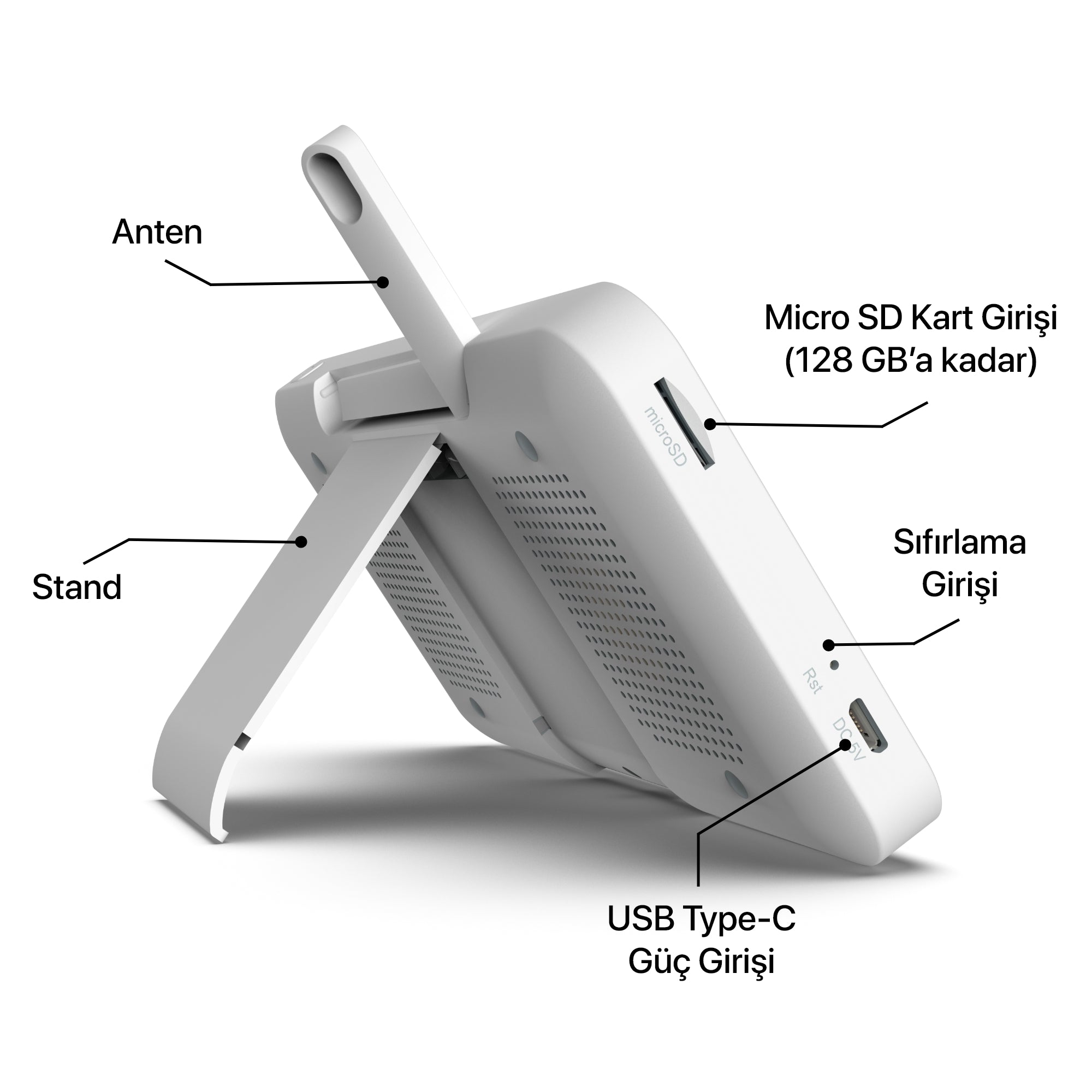 Akıllı Bebek Kamerası Dijital Monitörlü
