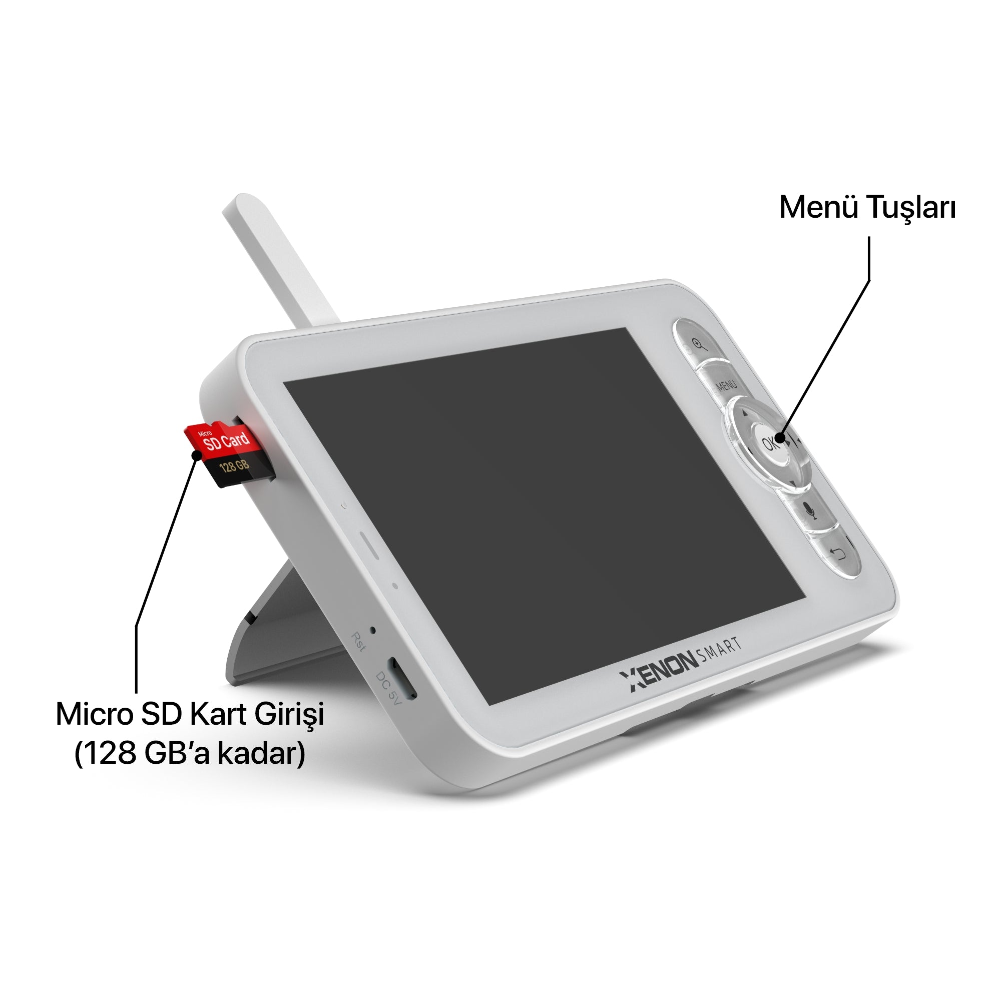 Akıllı Bebek Kamerası Dijital Monitörlü