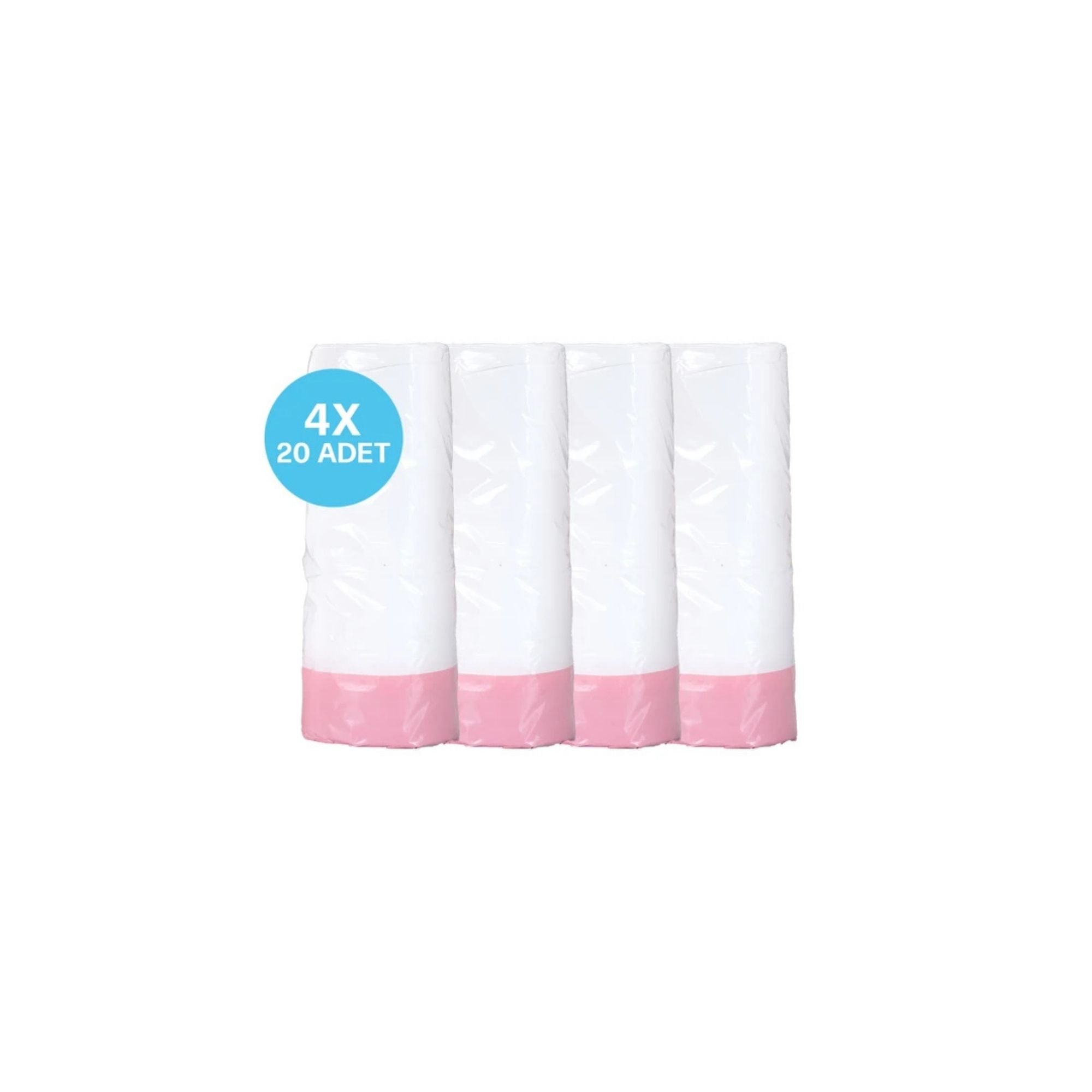 Akıllı Kedi Tuvaleti Yedek Çöp Torbası- 4x20 Adet 45x32 cm