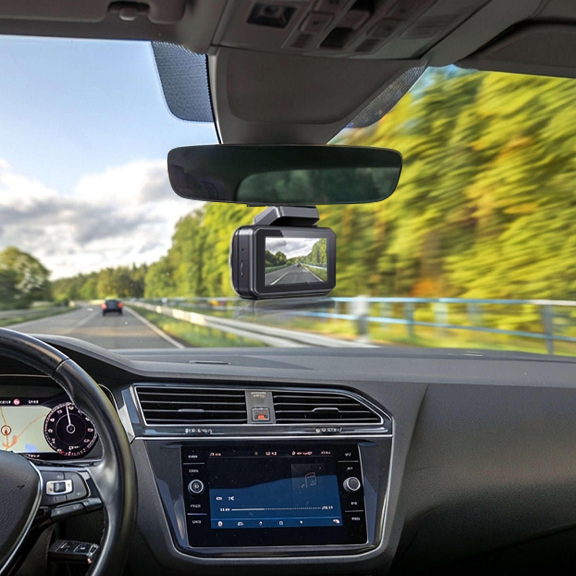 Satürn Araç Kamerası 4K Sony IMX415 | ADAS Güvenlik, Ön Arka Çift Kayıt, GPS, 5GHz WiFi, 512GB SD (X6454)