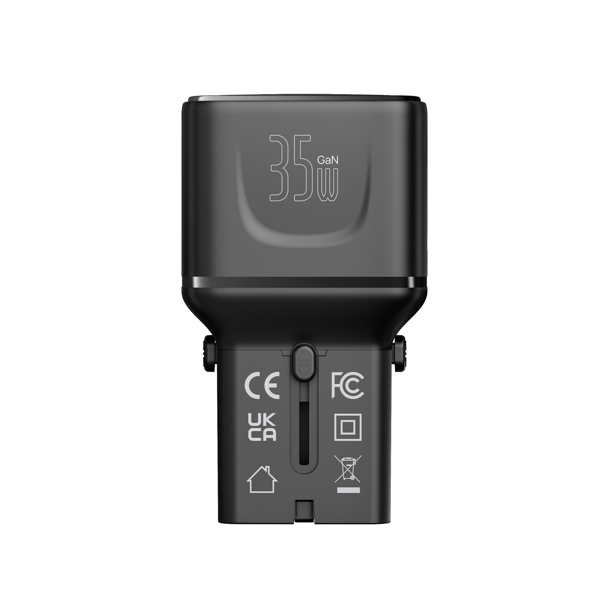 Priz Dönüştürücü | 35W GaN Hızlı Şarj, 200+ Ülke, USB-C & USB-A, PD PPS, Seyahat Adaptörü (X6407)