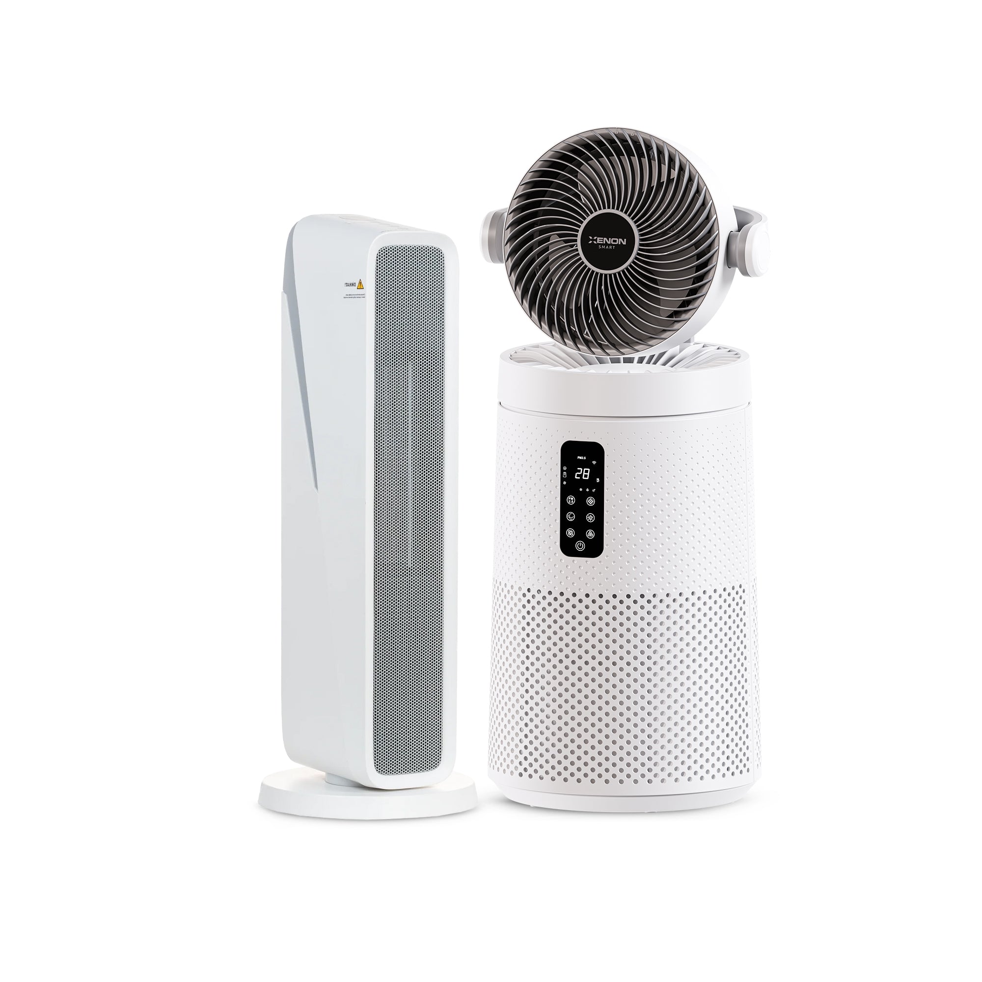 Akıllı Hava Temizleyicisi ve Hava Isıtıcı Seti