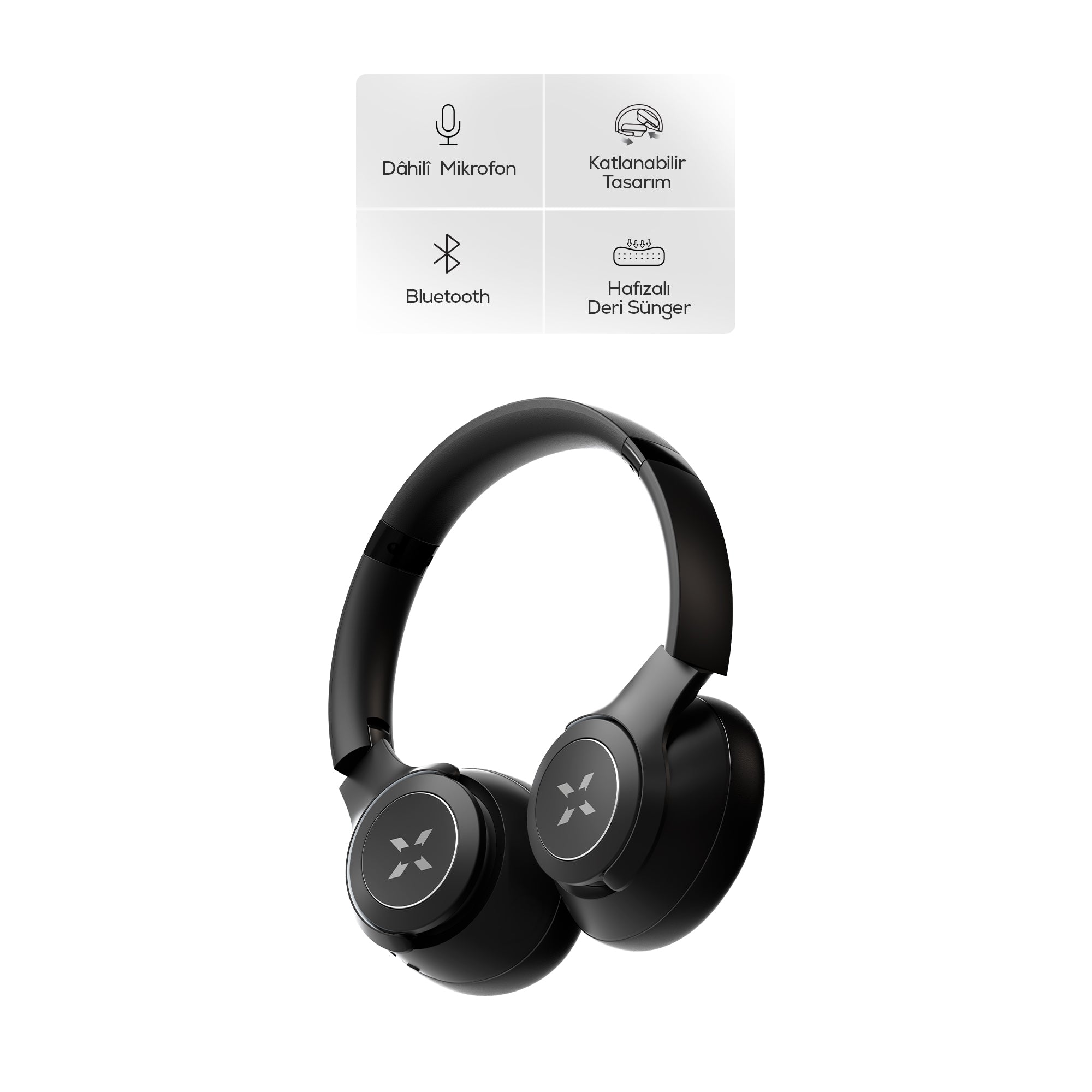 Bluetooth Kulaklık | Hoparlöre Dönebilen, 650 mAh, BT 5.3, IPX4, 2in1 (X6721)