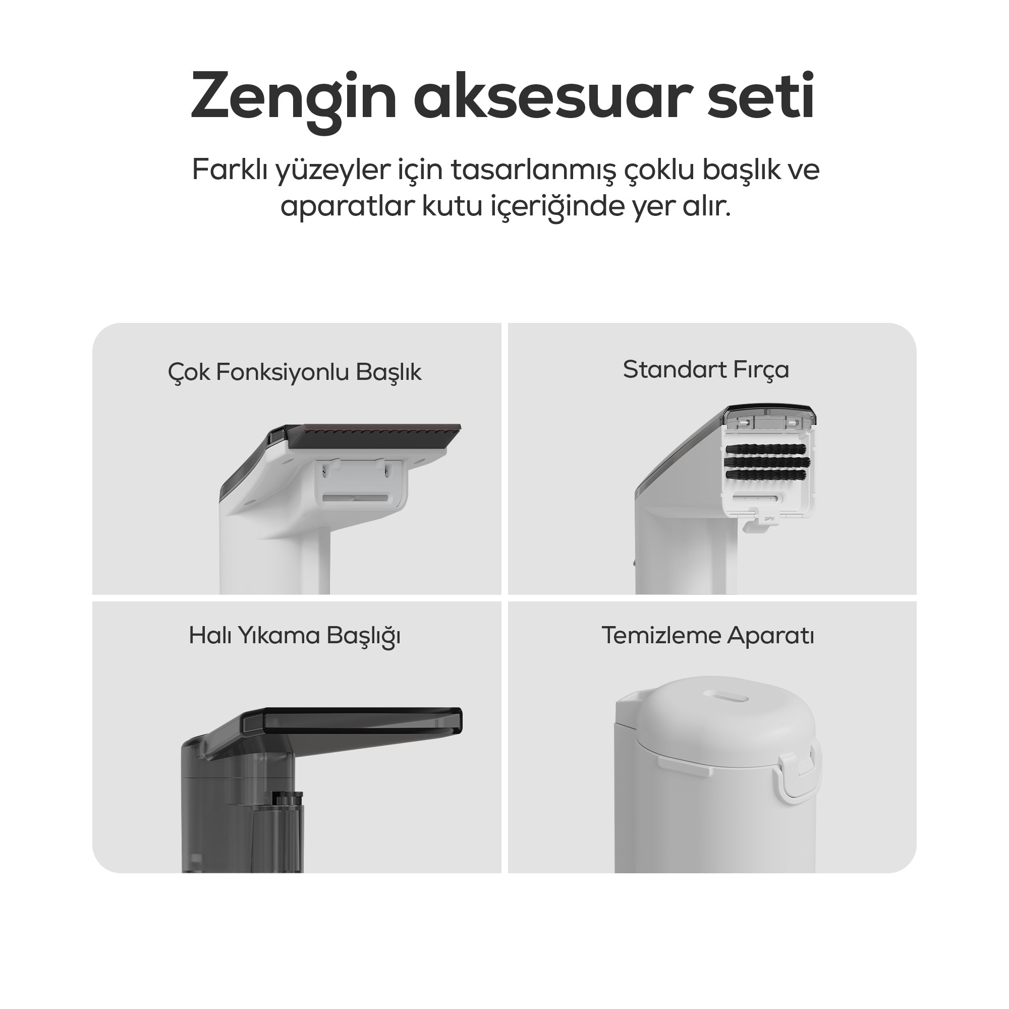 Buharlı Halı Yıkama & Koltuk Temizleme Makinesi 1700W | 16kPa