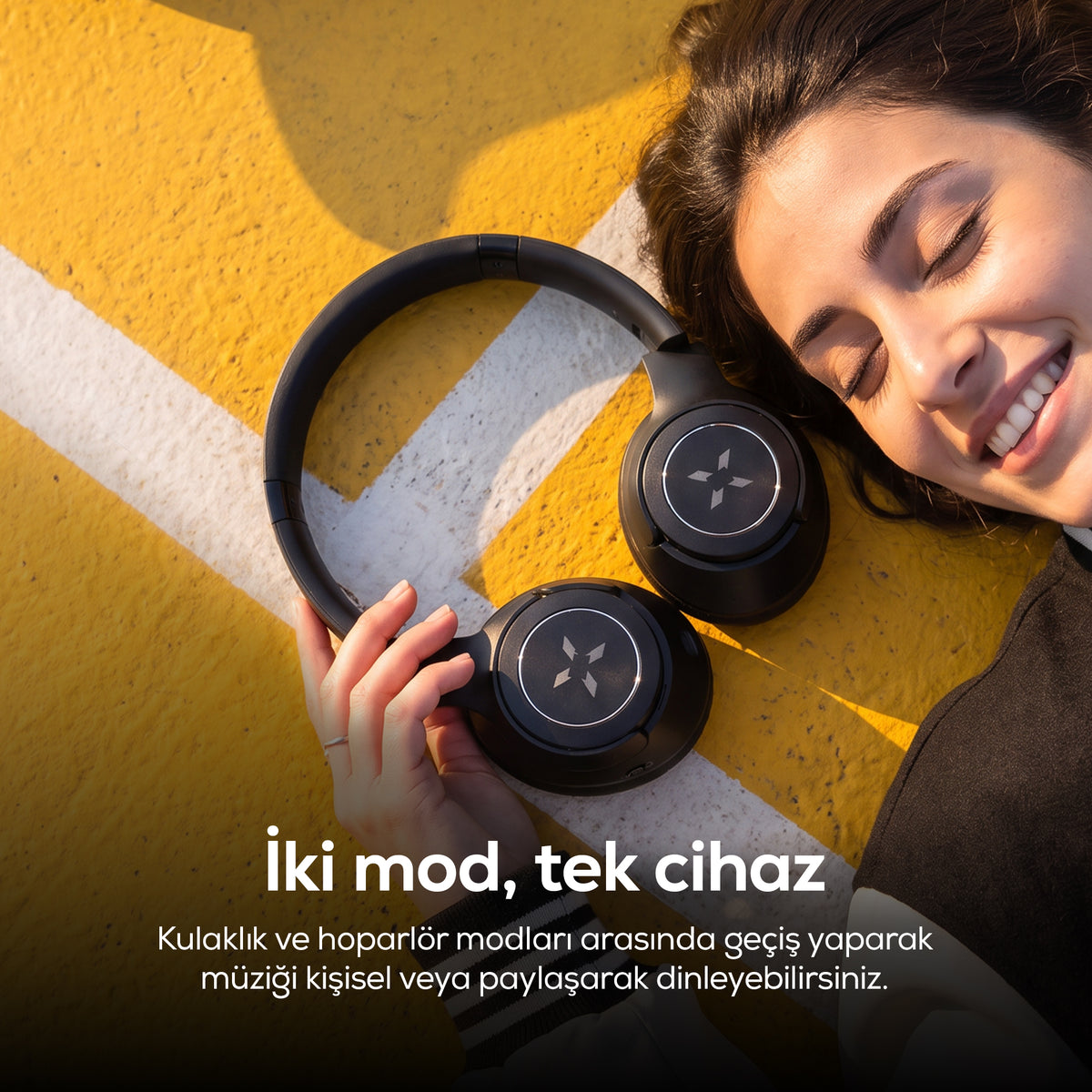 Bluetooth Kulaklık | Hoparlöre Dönebilen, 650 mAh, BT 5.3, IPX4, 2in1 (X6721)