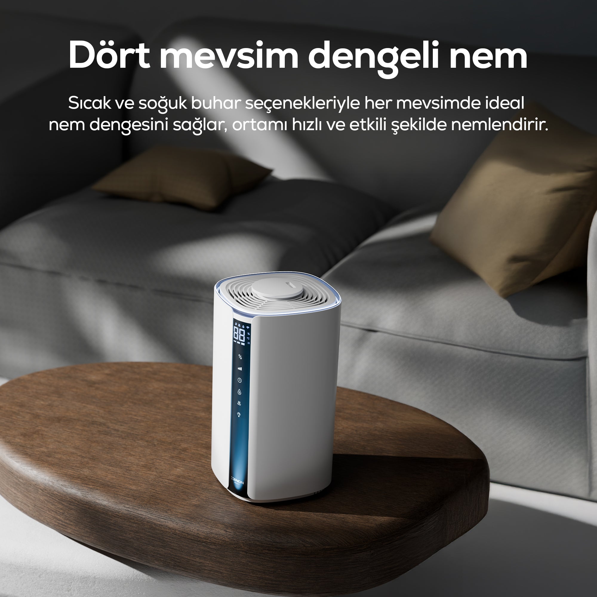 Hava Nemlendirici Lite 2 | Akıllı, Sıcak & Soğuk Buhar, 4.5L, WiFi, Modlu (X7451)