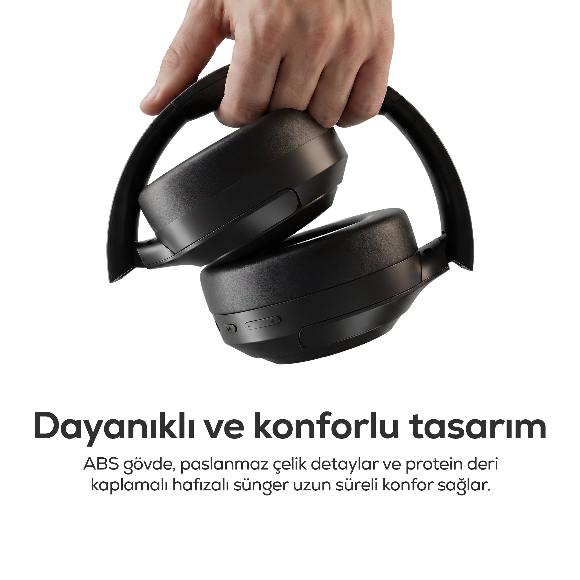 Bluetooth Kulaklık ANC | 600 mAh, BT 5.4, Şeffaf Mod, Hızlı Şarj (X6720)
