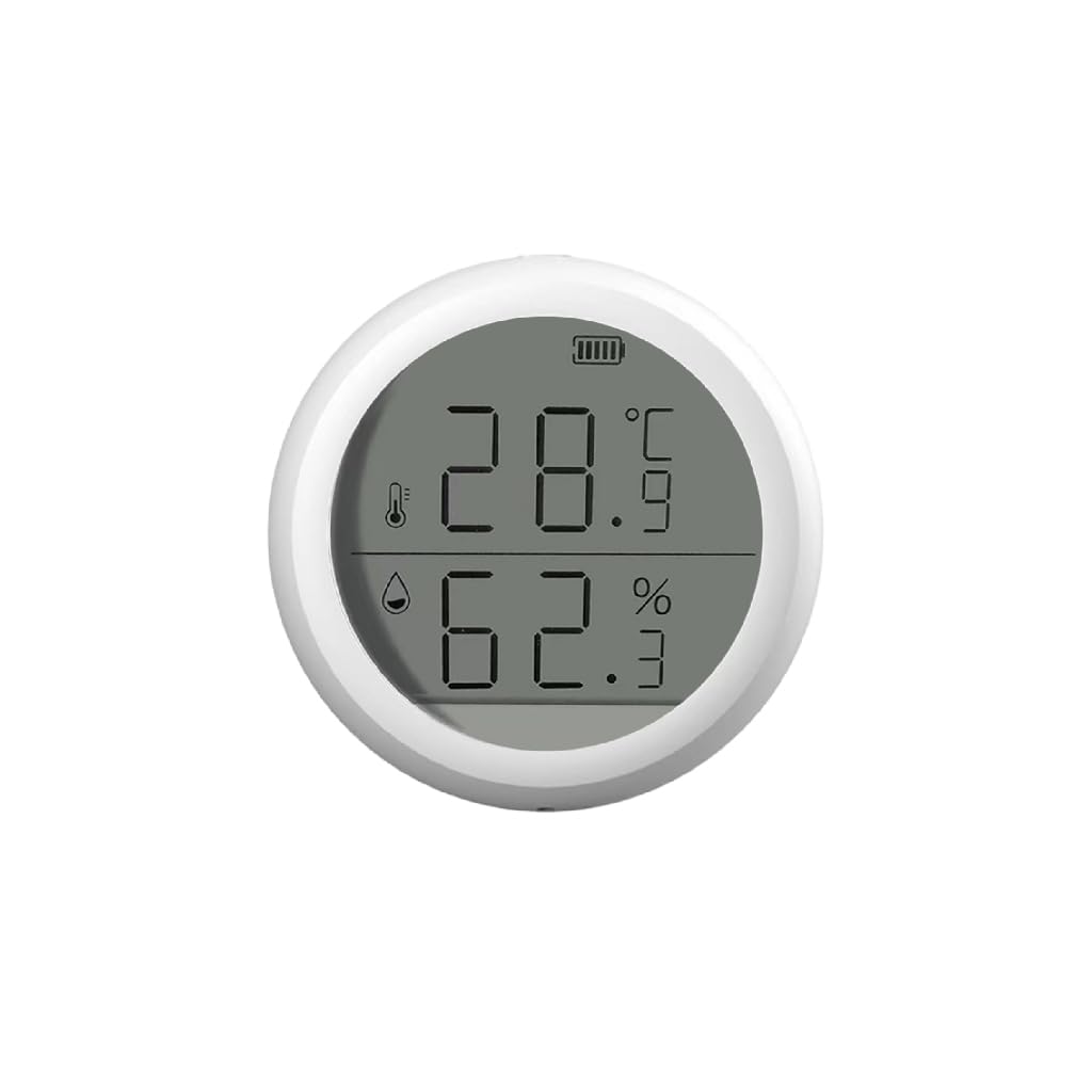Dijital Termometre | Zigbee, Oda Isı Nem Sensörü, Mobil Kontrol, Oda Termometresi (X7608)