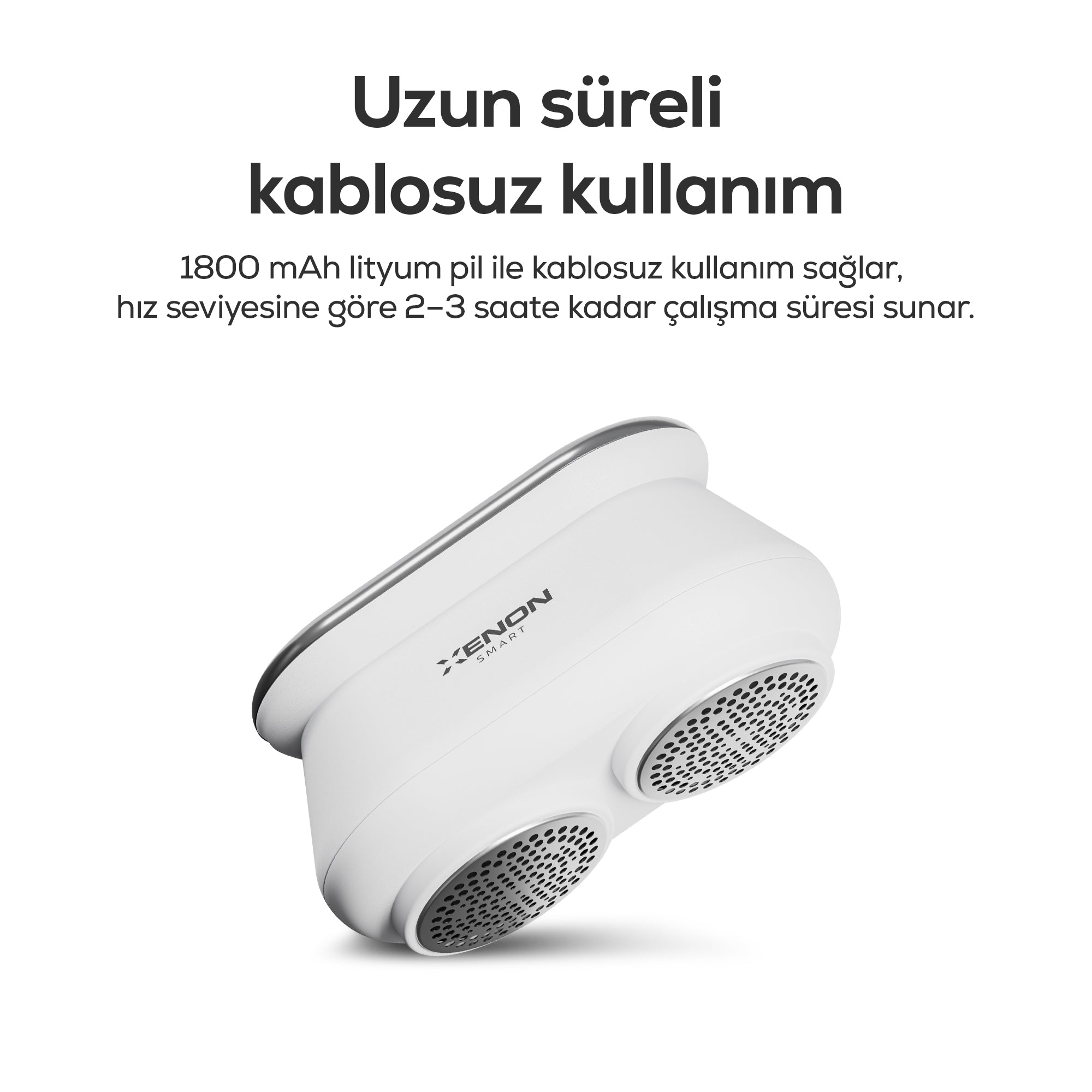 Tüy Toplama Tiftik Makinesi | 7200 RPM, 3 Kademe, Çift 6 Bıçaklı, LED Ekran, USB-C, 1800 mAh (X6175)