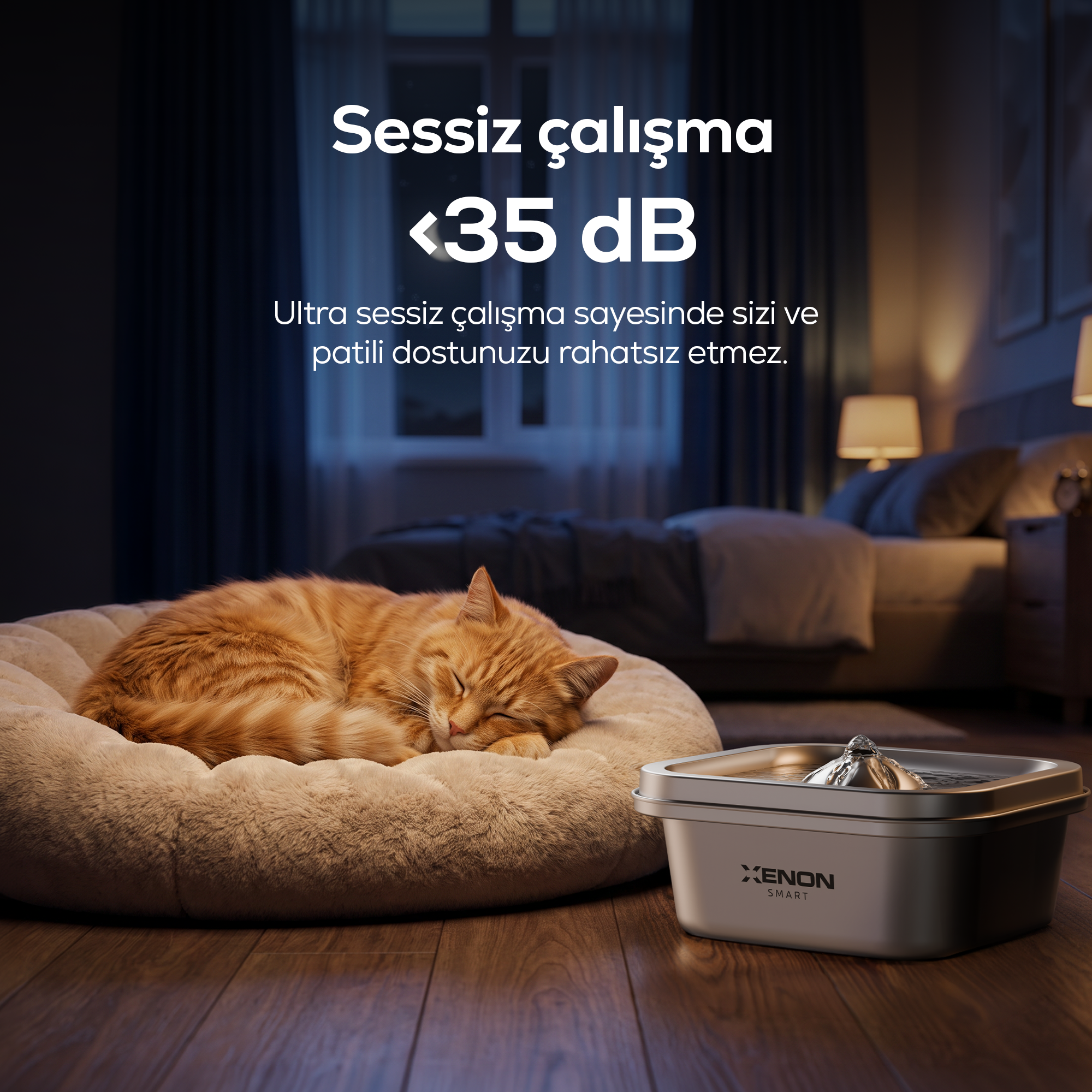 Köpek Mama Kabı ve Su Pınarı 2'li Set | 15L Otomatik Köpek Mama Kabı, Paslanmaz Çelik Su Pınarı, WiFi, Mobil Kontrol, Büyük Cins Uyumlu
