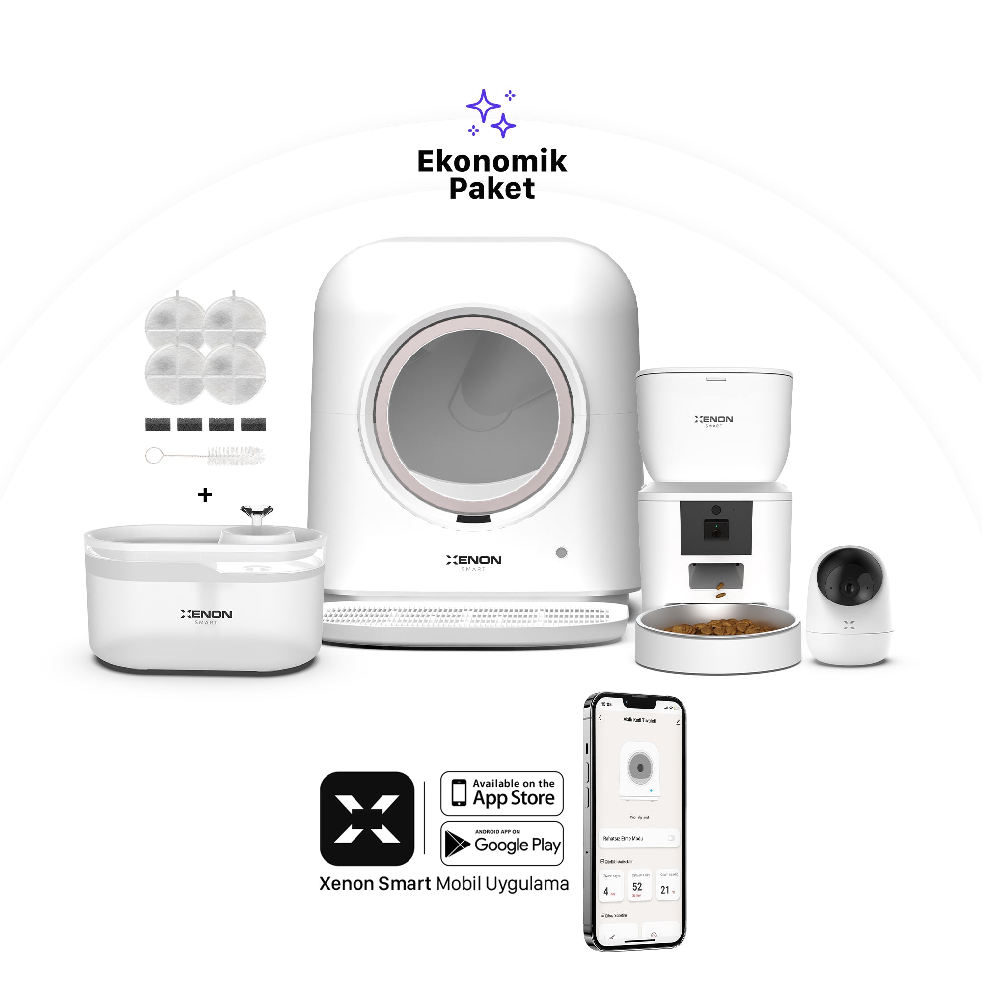 Akıllı Pet Ürünleri 5'li Set