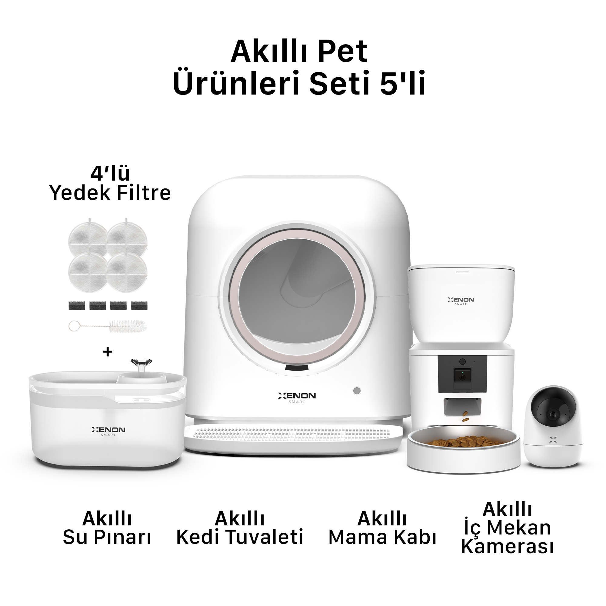Akıllı Pet Ürünleri 5'li Set