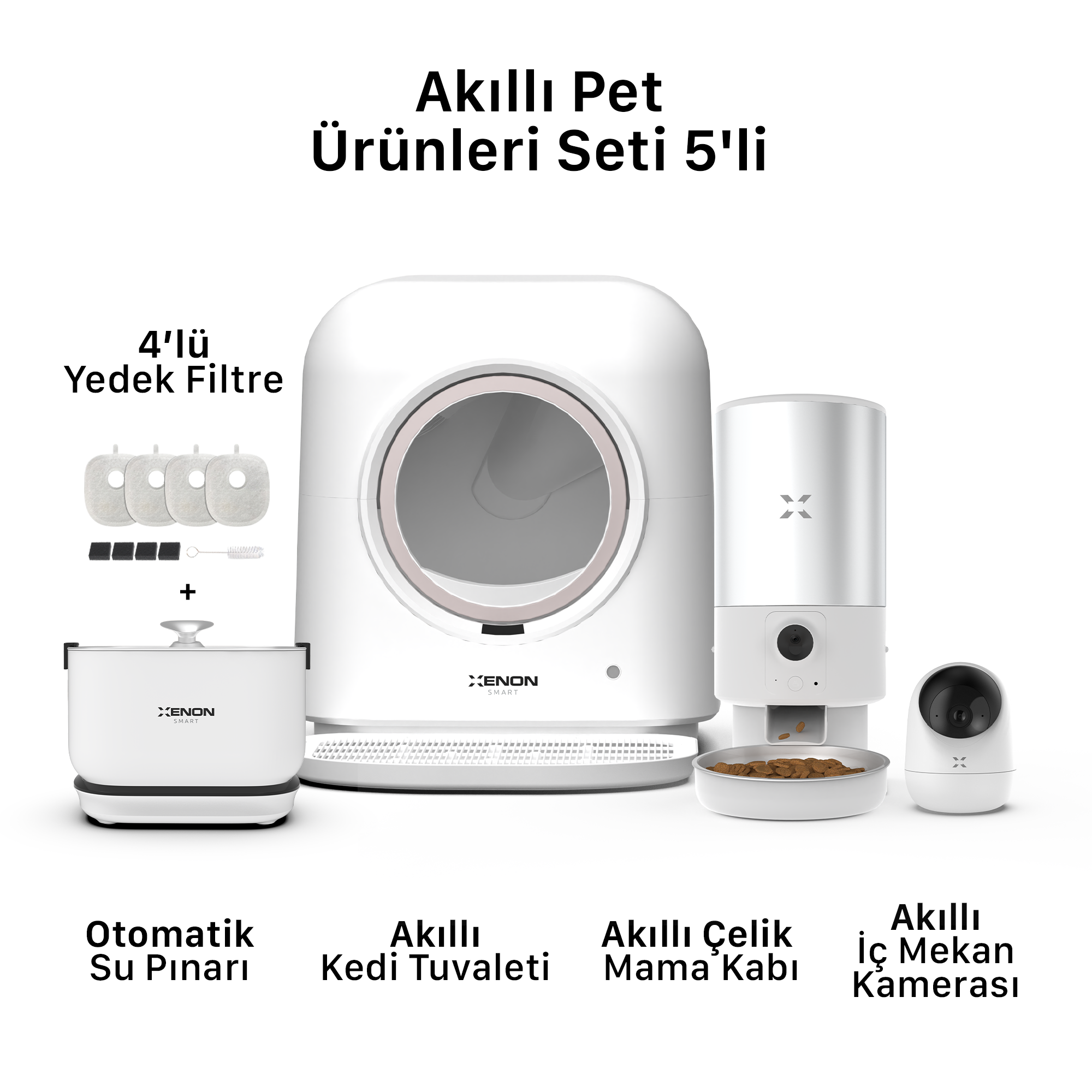 Akıllı Pet Ürünleri 5'li Set