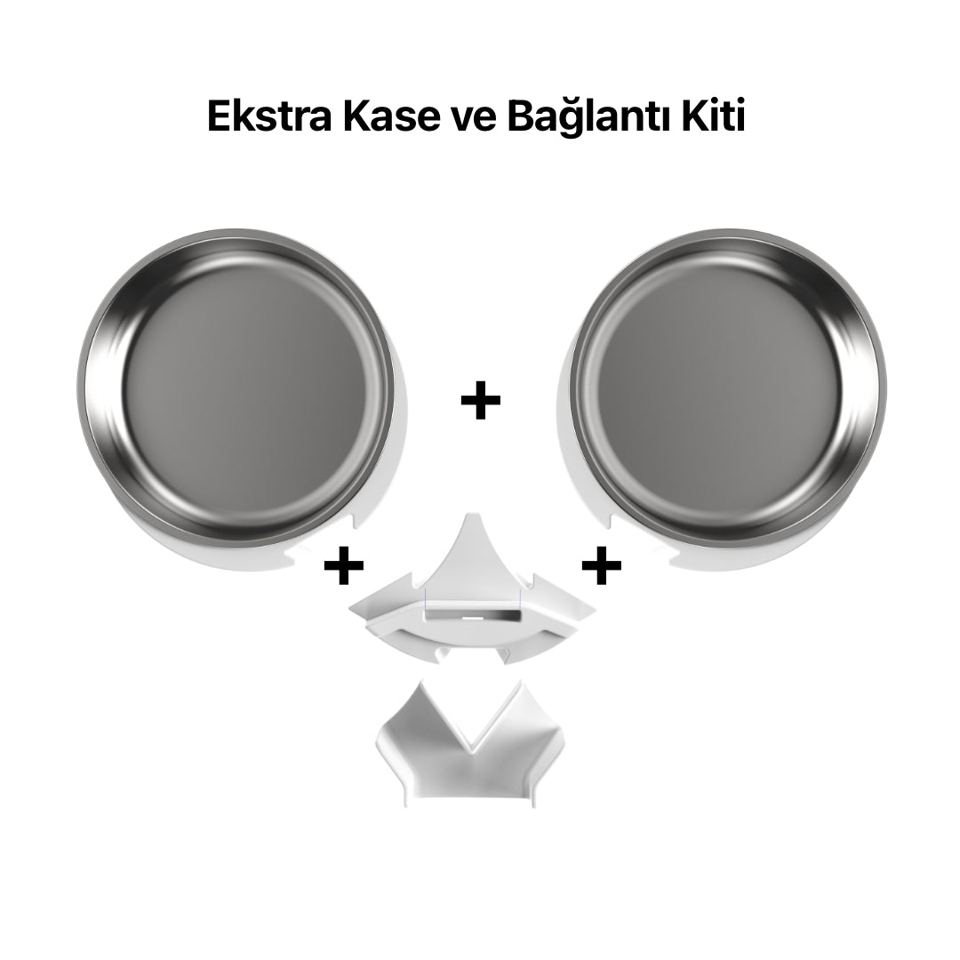Çift Kaseli Akıllı Mama Kabı | Xenon Smart