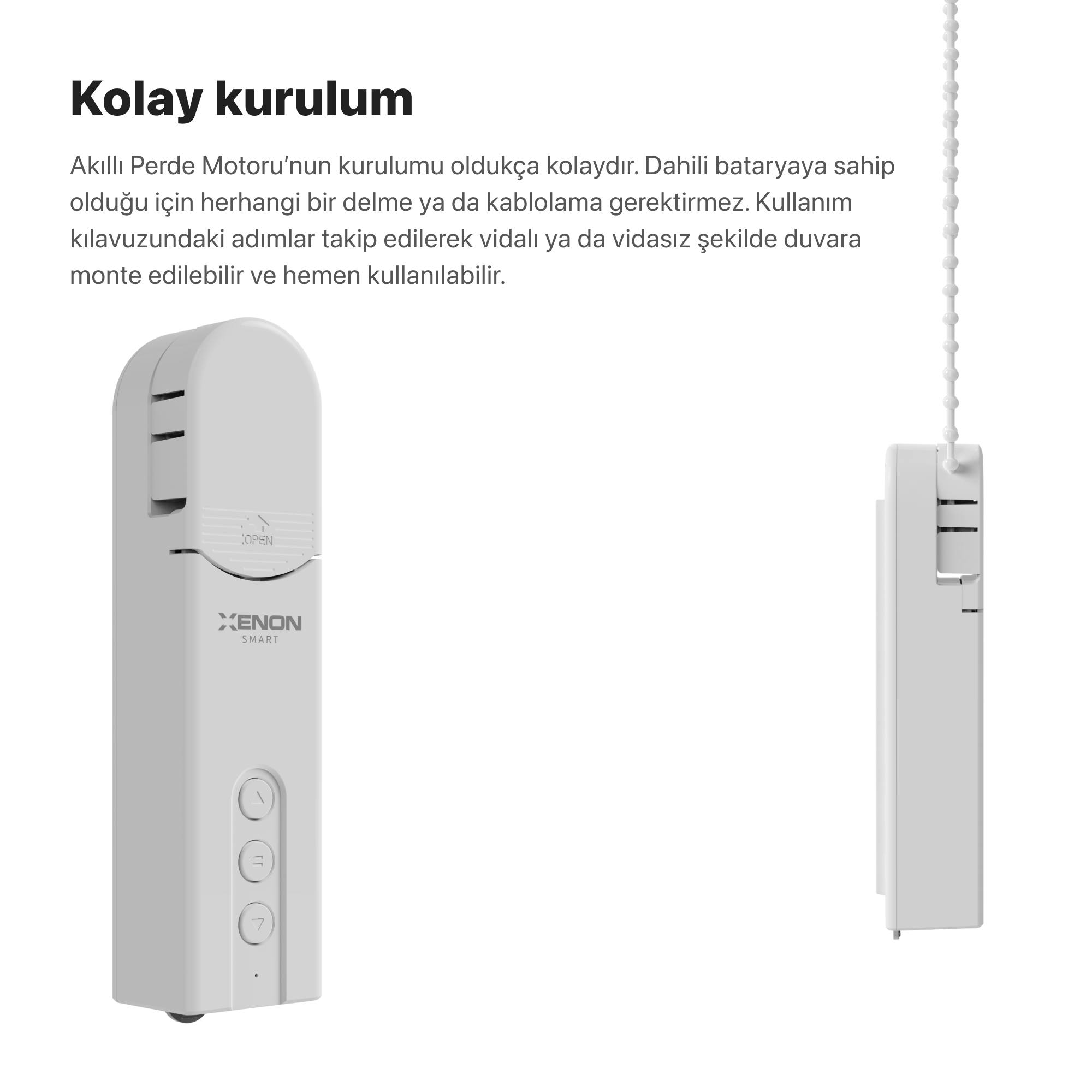 Perde Motoru Zigbee ve Ağ Geçidi Seti