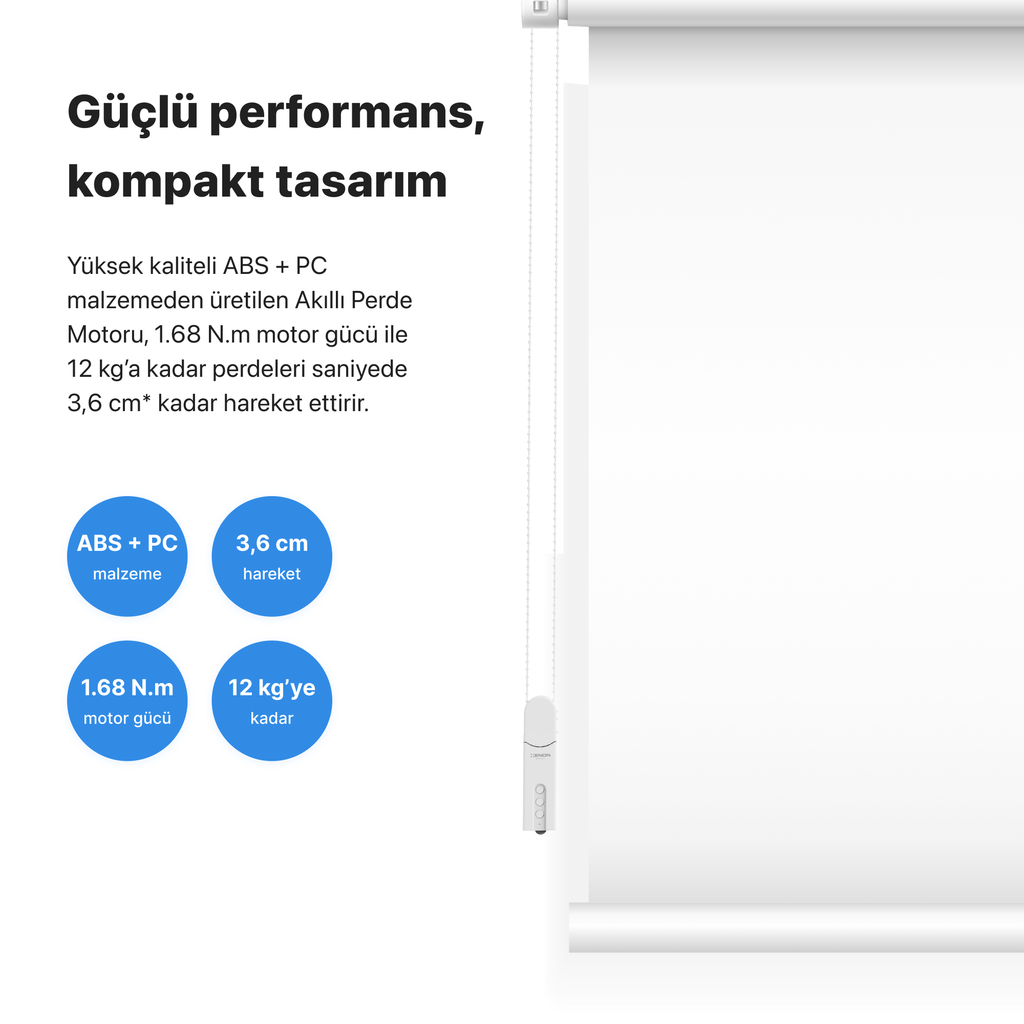 Perde Motoru Zigbee ve Ağ Geçidi Seti