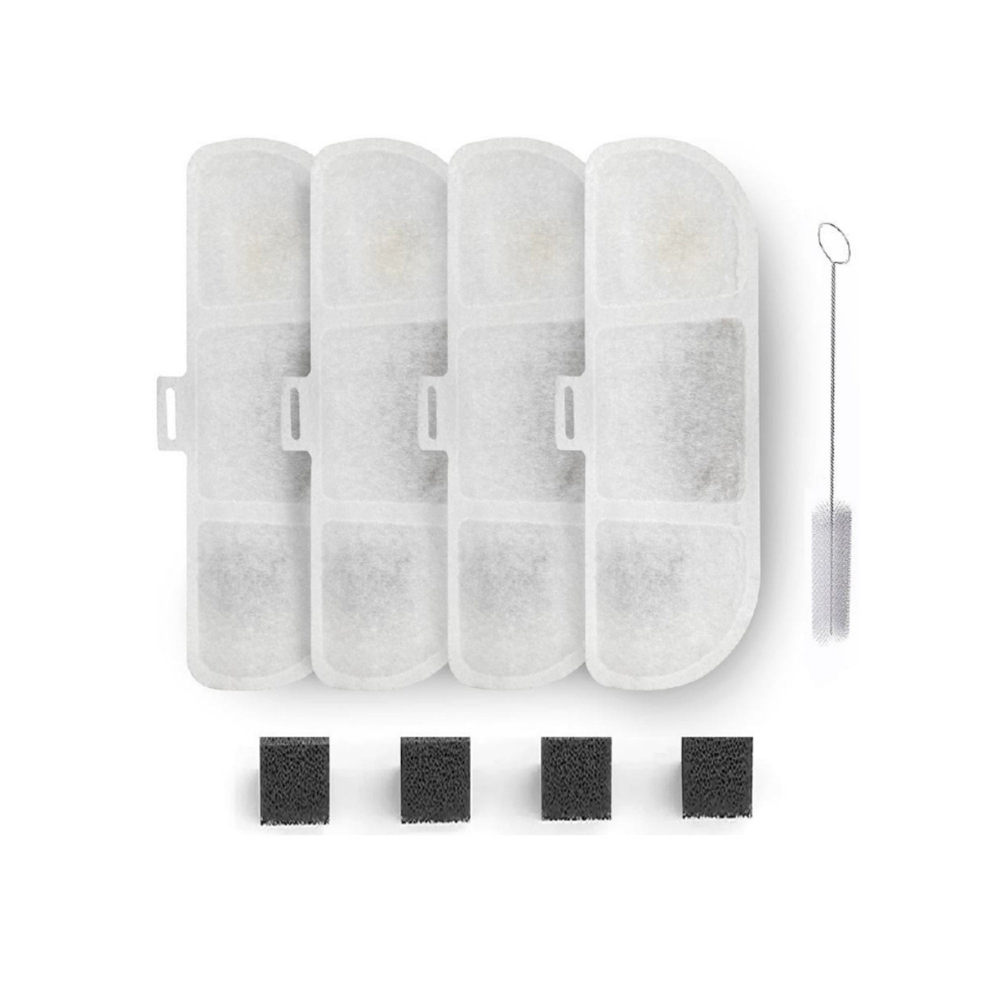 Akıllı Kedi Tuvaleti, Çift Kaseli Mama Kabı ve Çelik Su Pınarı 4'lü Pet Ürünleri Seti