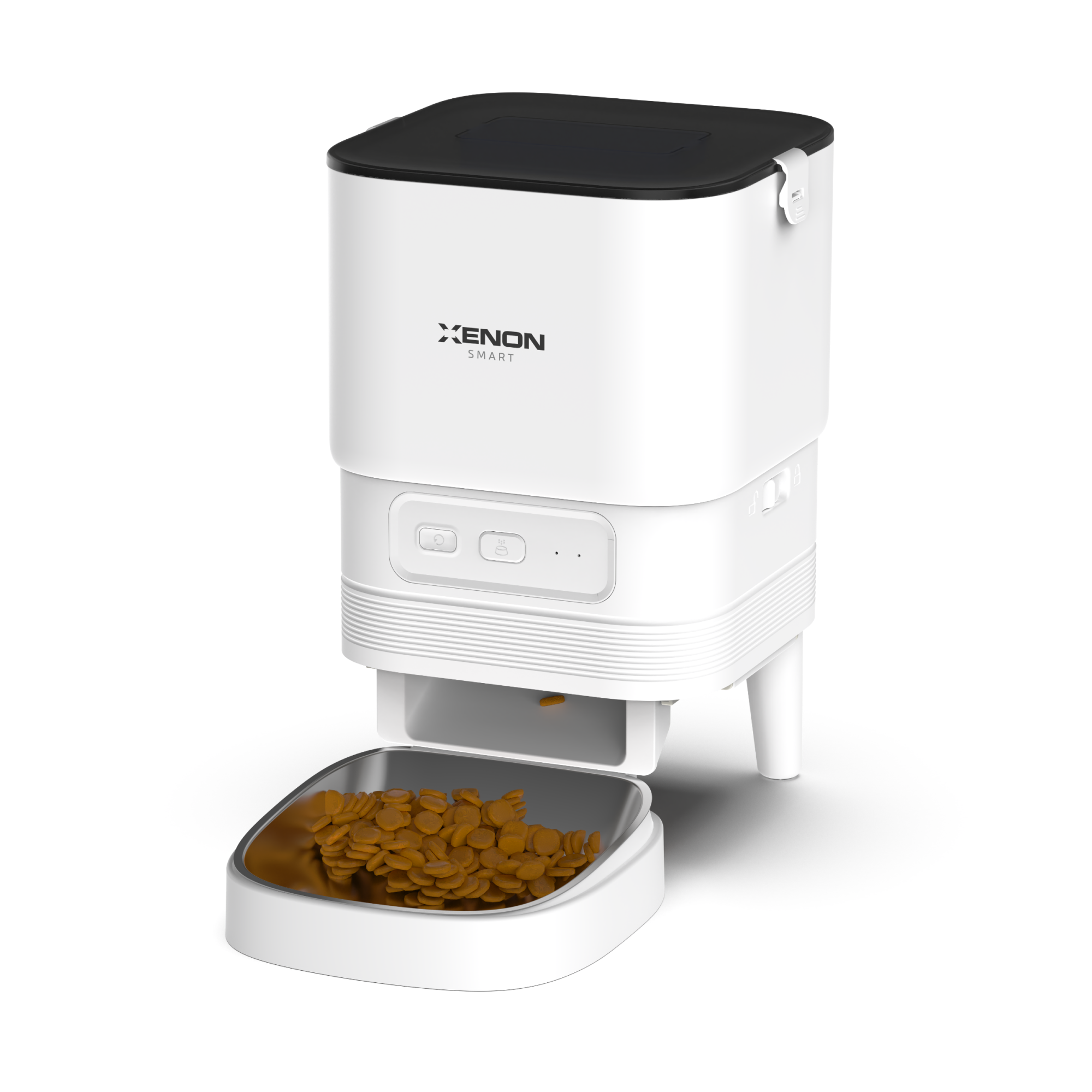 Akıllı Kedi Tuvaleti, Çelik Mama Kabı ve Akıllı Bataryalı Su Pınarı 4'lü Pet Seti