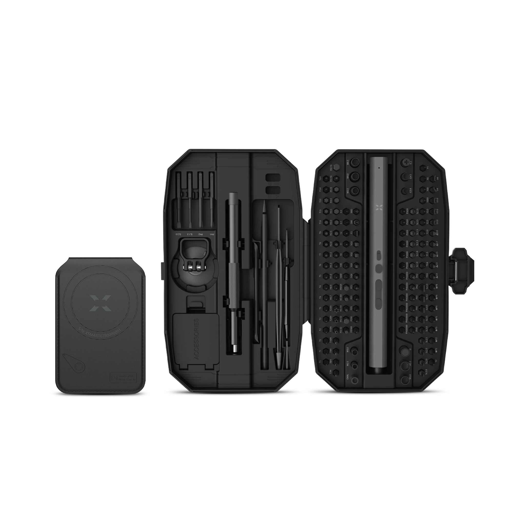 Akıllı Takip Edilebilir Cüzdan ve 153 Parça Tornavida Seti