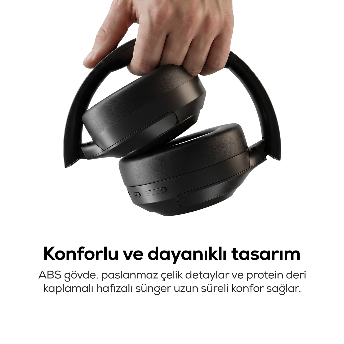 Bluetooth Kulaklık ANC | 600 mAh, BT 5.4, Şeffaf Mod, Hızlı Şarj (X6720)