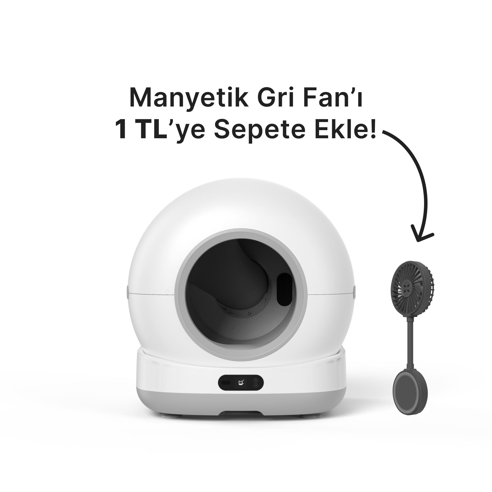 Akıllı Kedi Tuvaleti Kamerasız