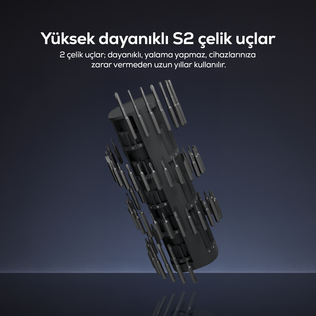 Hassas Tornavida Seti | 78 Parça, Şarjlı, Saat, Gözlük, Bilgisayar Uyumlu Tamir Kiti (X6836)