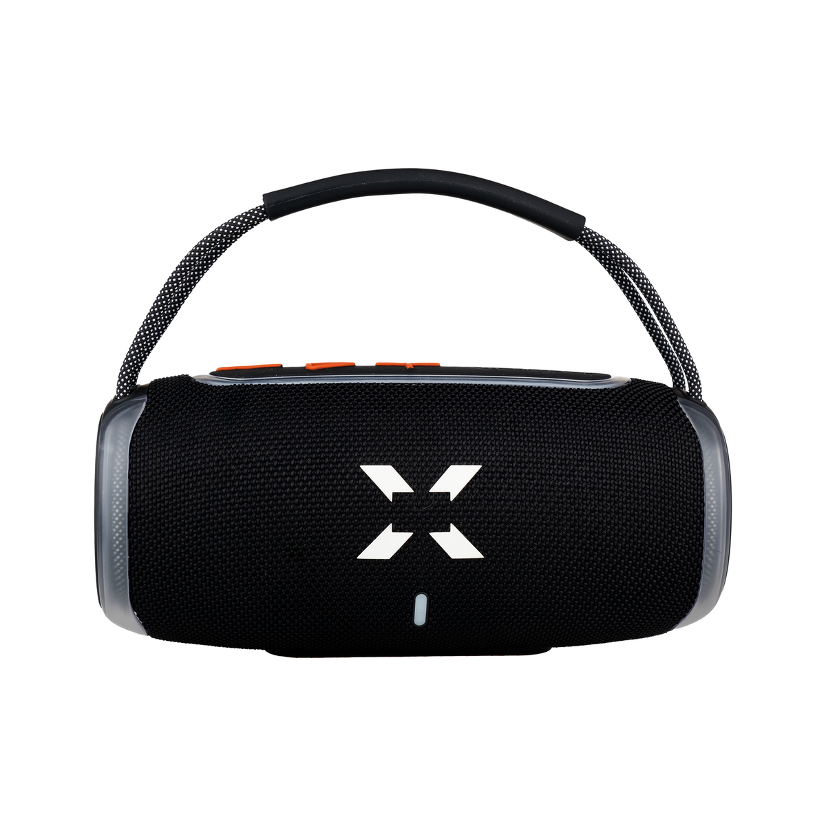 Ses Bombası | 20W, Bluetooth Hoparlör, 3600 mAh, RGB Işık, TWS Stereo, Taşınabilir Hoparlör (Siyah - X6701)