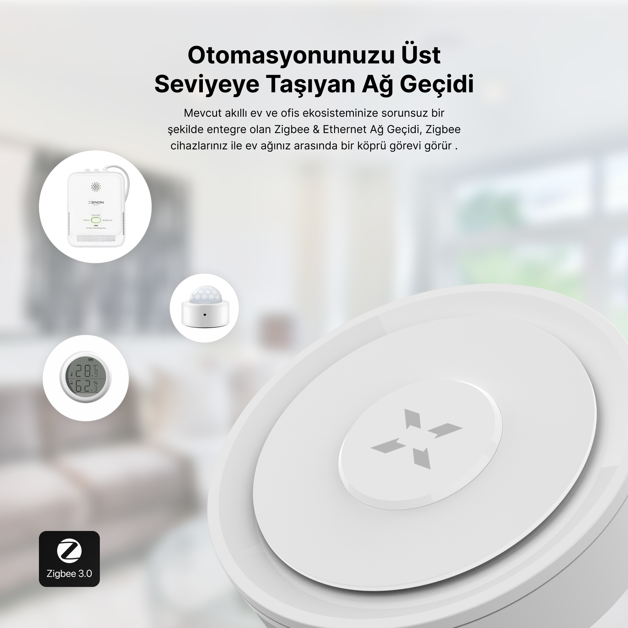 Zigbee & Ethernet Ağ Geçidi Gateway