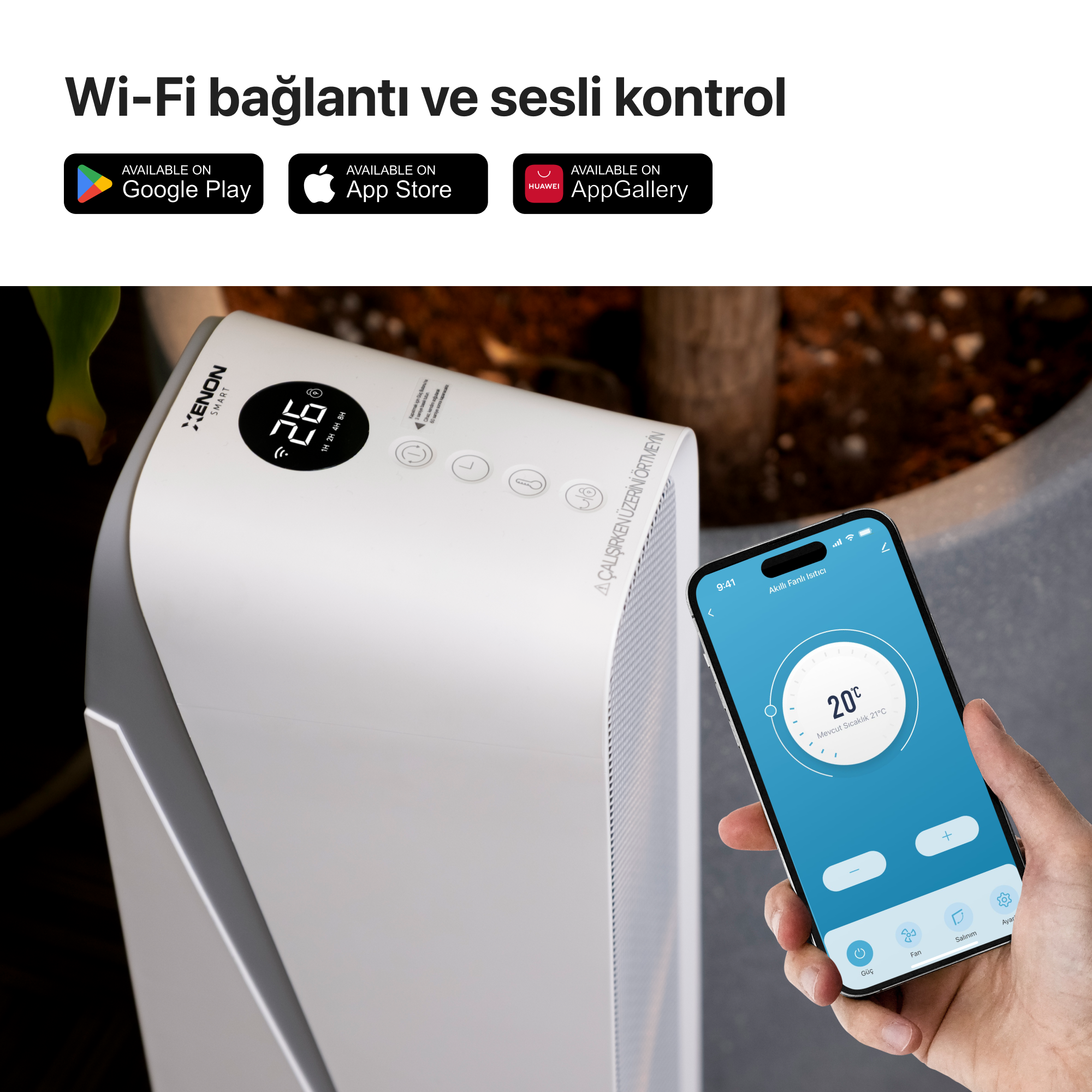 Akıllı Fanlı Isıtıcı