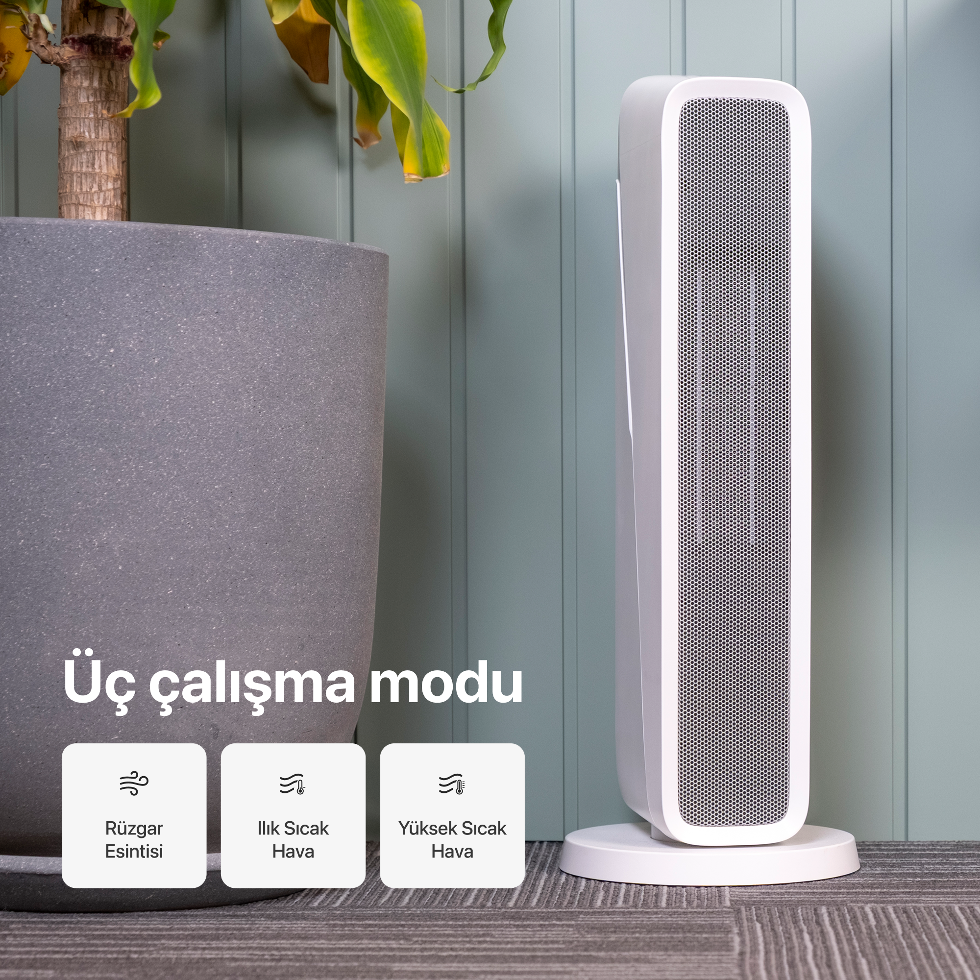 Akıllı Fanlı Isıtıcı