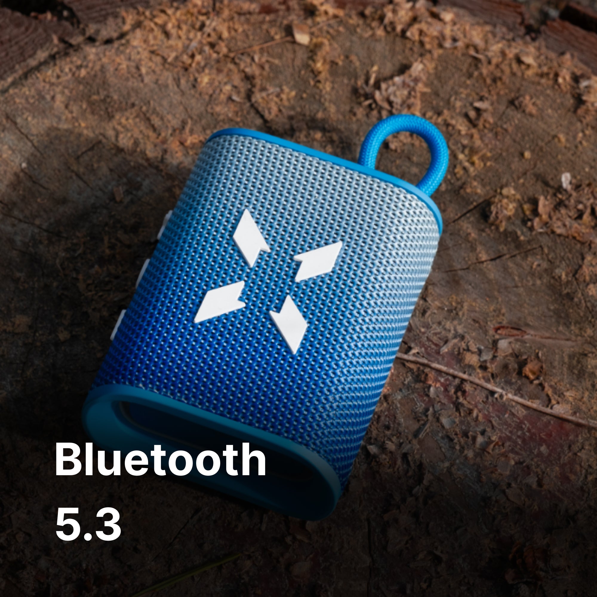 Beyaz - Mavi Bluetooth Hoparlör | Xenon Smart