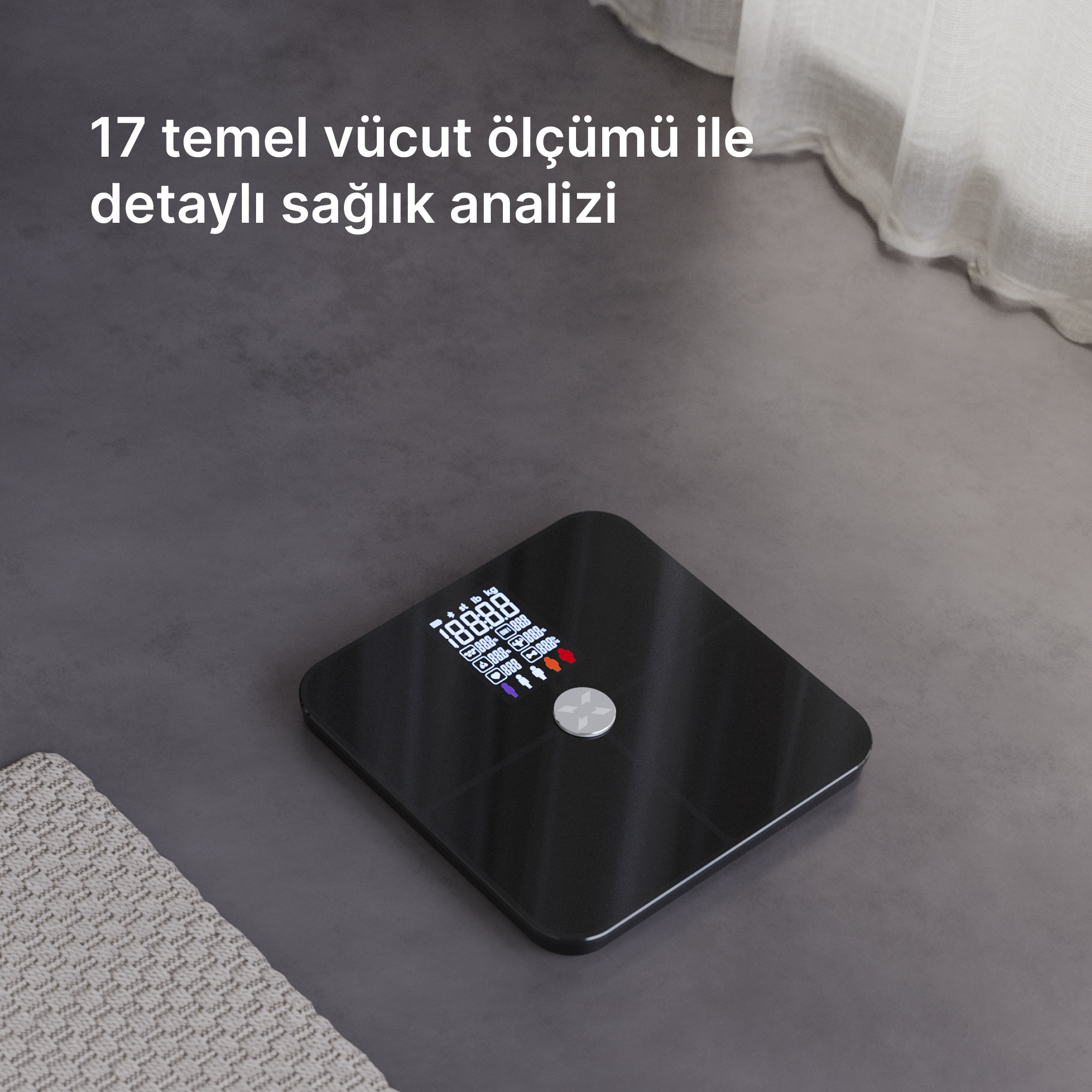 Akıllı Dijital Tartı Nabız Ölçer