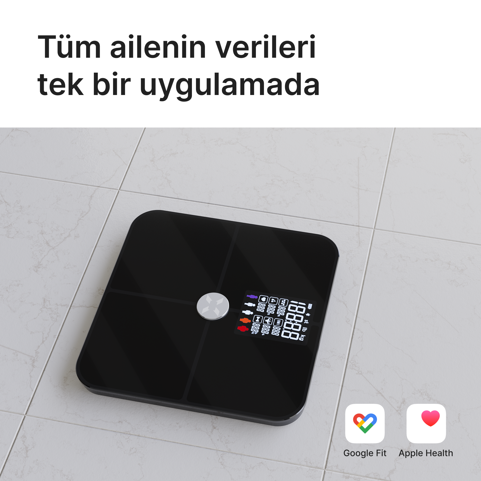 Akıllı Dijital Tartı Nabız Ölçer