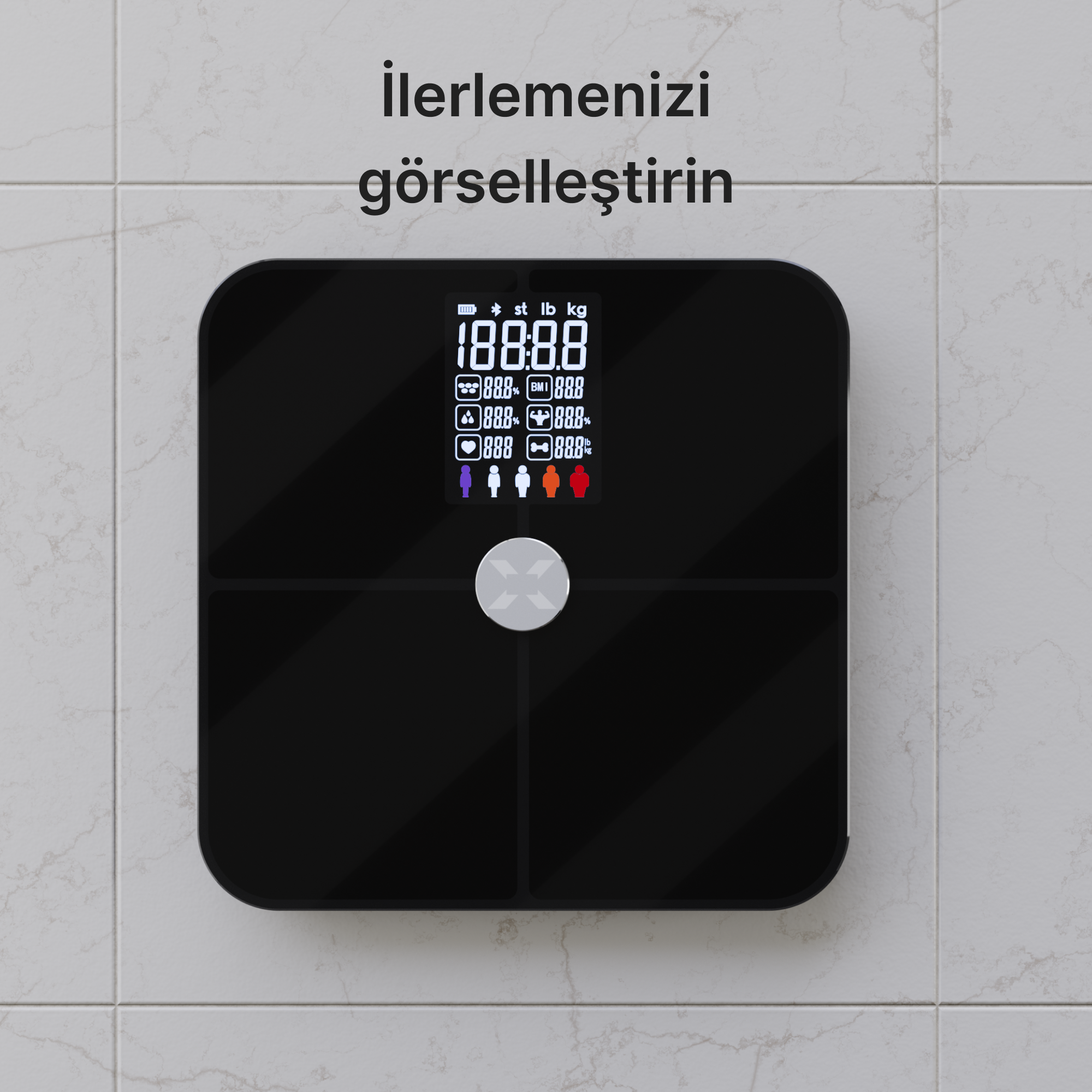 Akıllı Dijital Tartı Nabız Ölçer