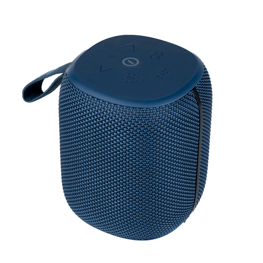 Ses Bombası | Bluetooth Hoparlör, 1200 Mah, RGB Işıklı, 80dB, TWS Destekli, Şarjlı (Mavi - X6702)