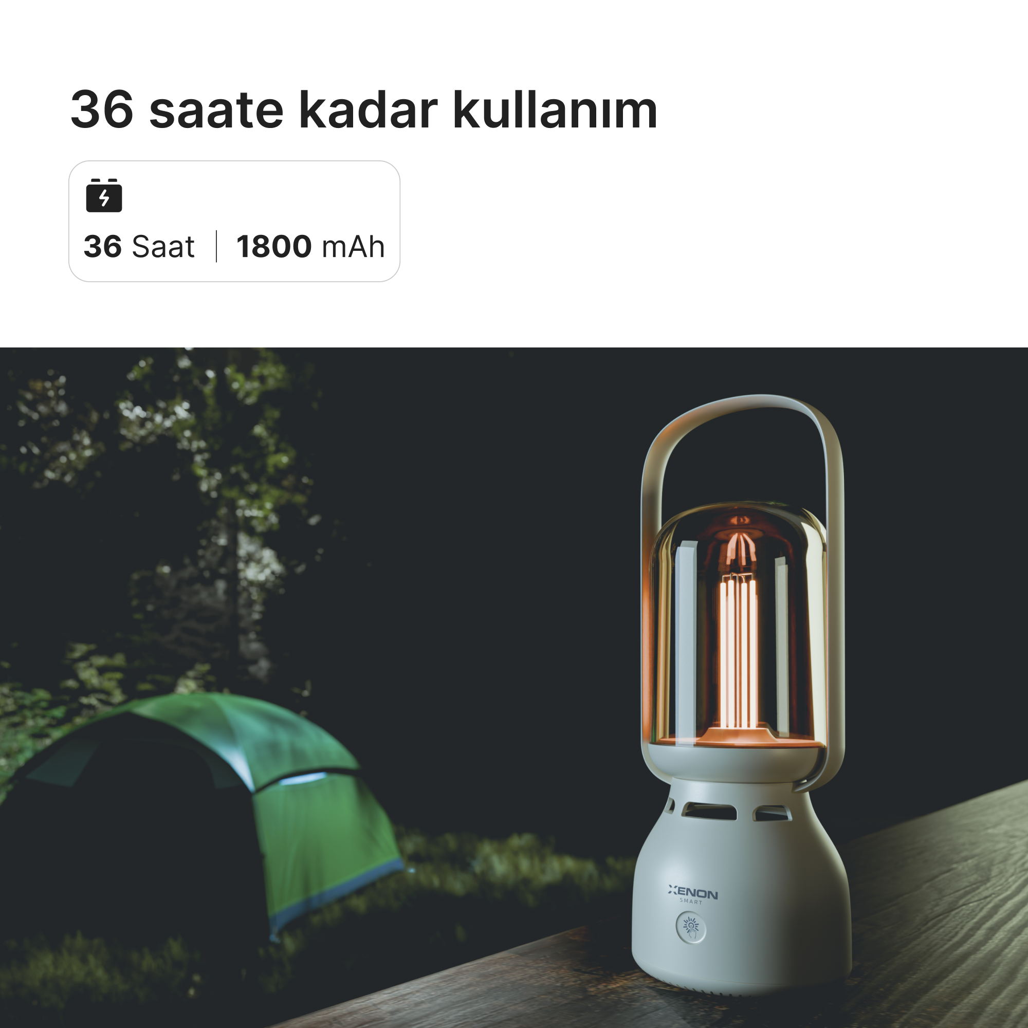 Taşınabilir Filament Lamba & Hoparlör