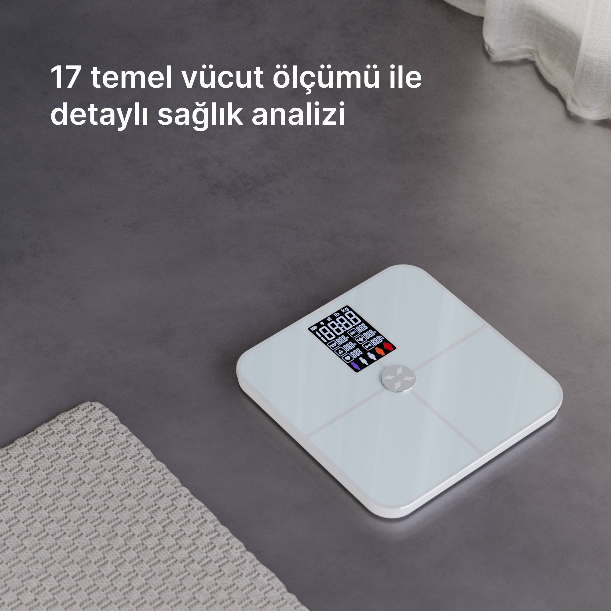 Akıllı Dijital Tartı Nabız Ölçer