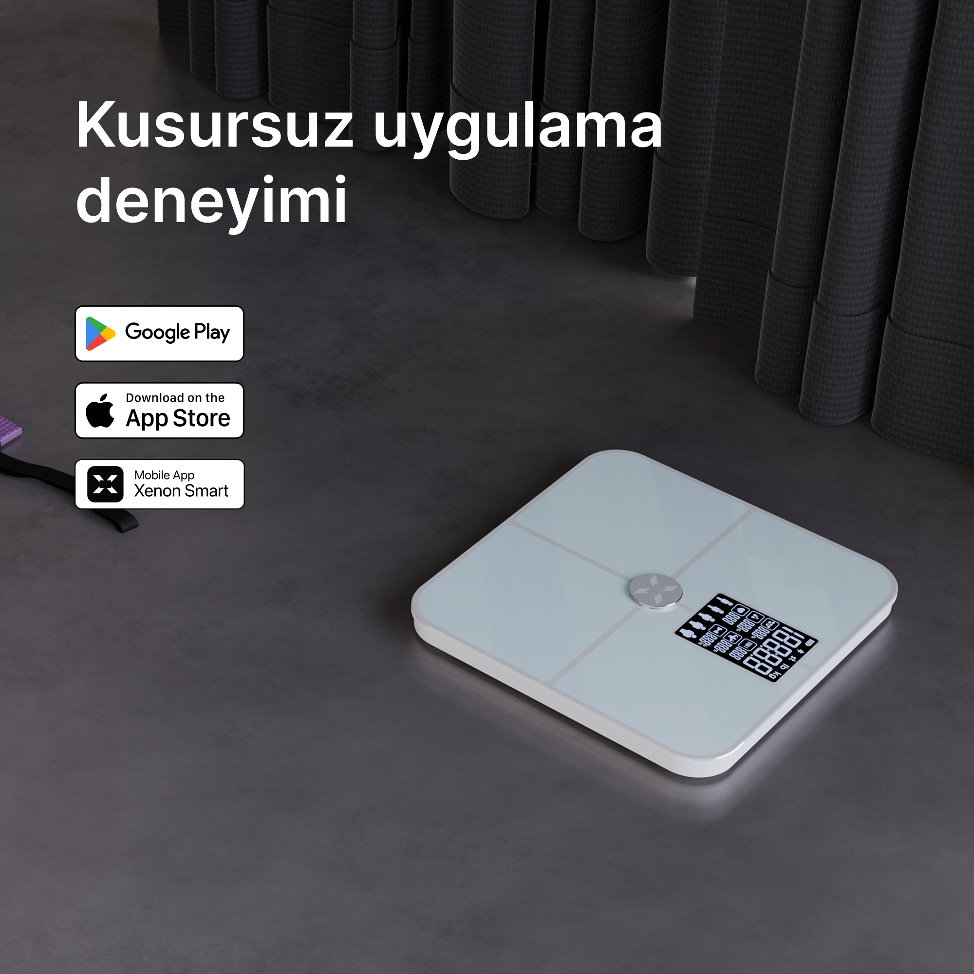 Akıllı Dijital Tartı Nabız Ölçer