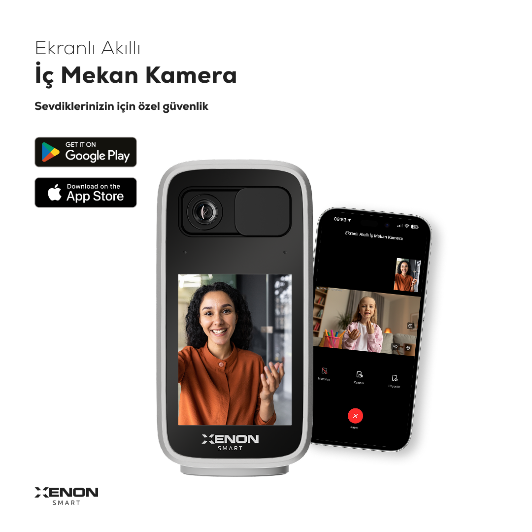 Akıllı İç Mekan Kamera Ekranlı