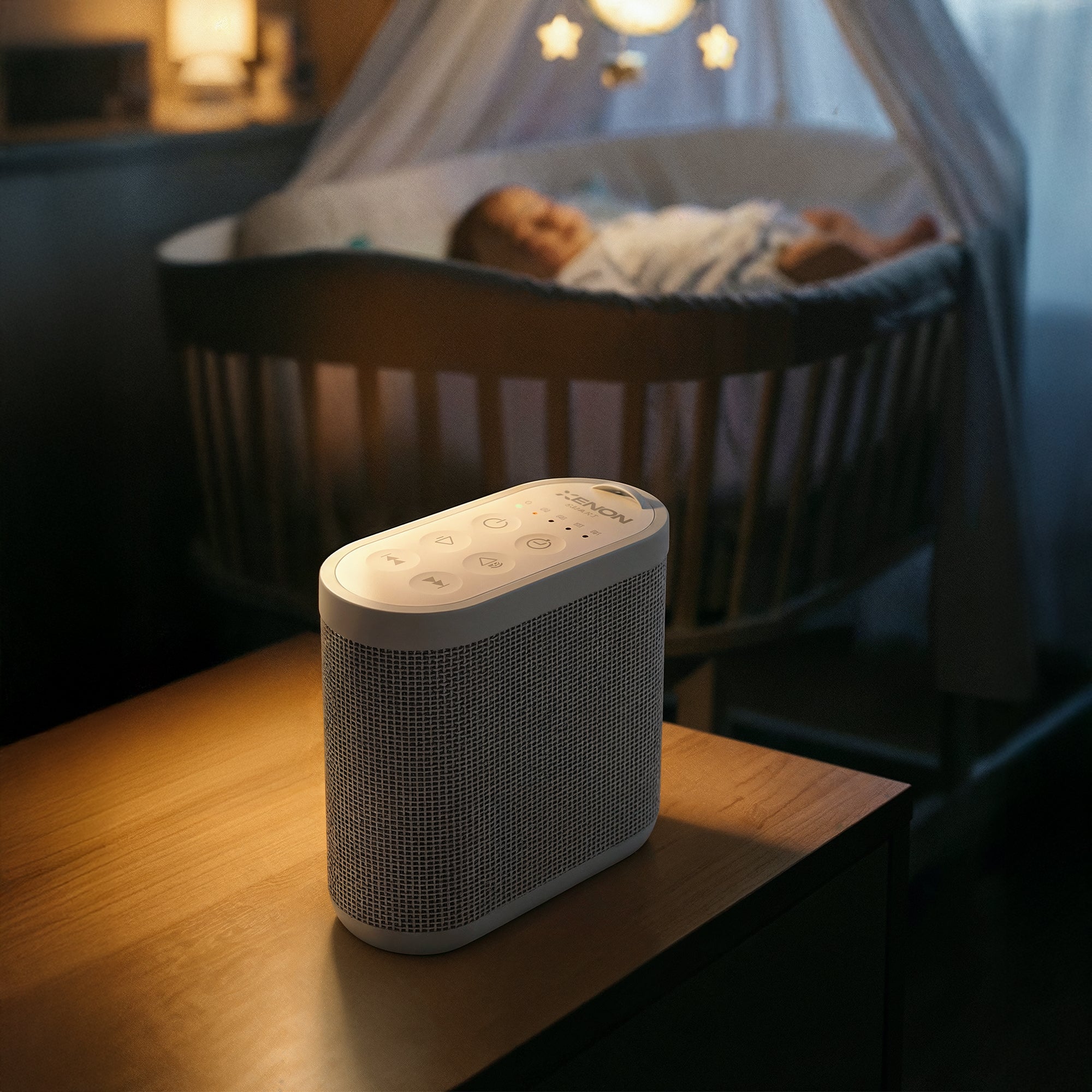 Beyaz Gürültü Makinesi Yetişkin ve Bebek Uyku Arkadaşı Beyaz