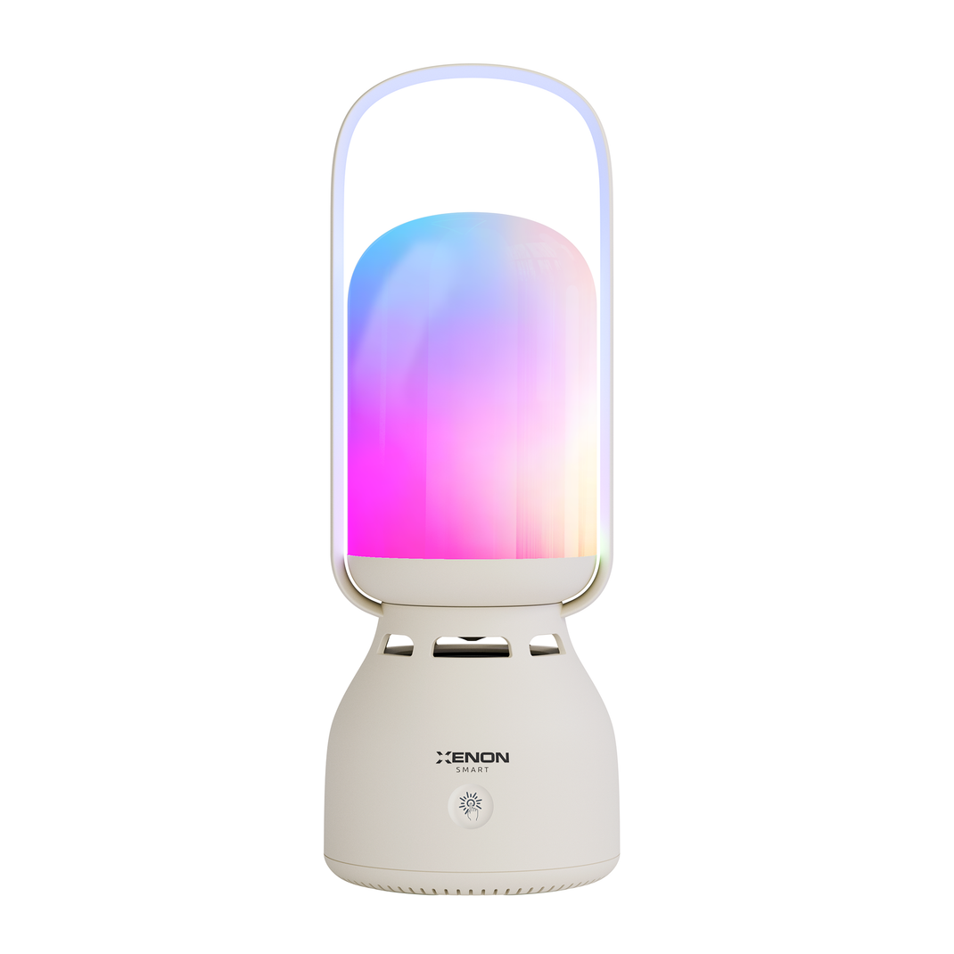 Lambalı Bluetooth Hoparlör | RGB Işıklı, 1800 Mah, Şarjlı, Taşınabilir, Çift Yönlü İletişim (X6850)